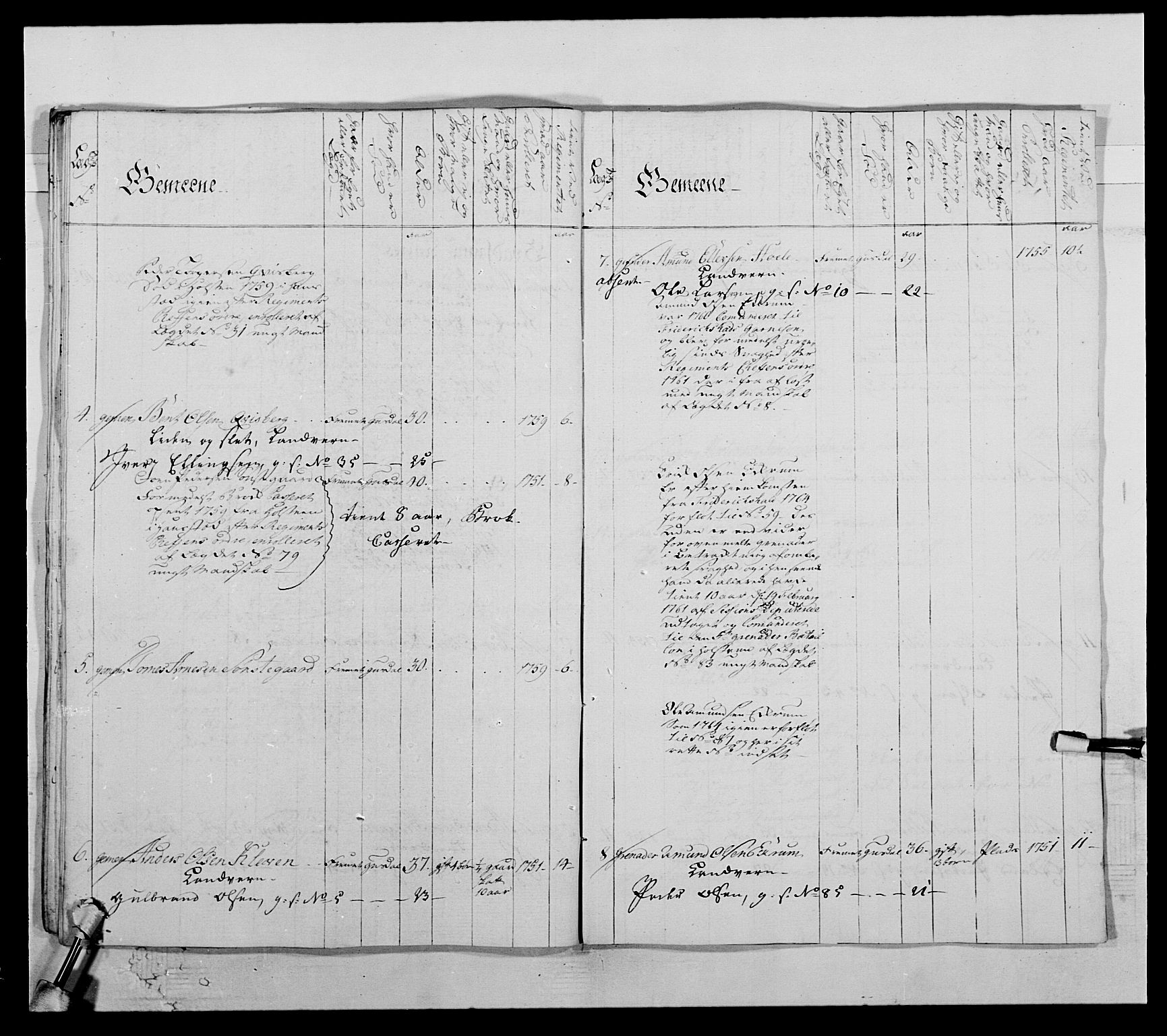 Kommanderende general (KG I) med Det norske krigsdirektorium, AV/RA-EA-5419/E/Ea/L0503b: 1. Opplandske regiment, 1764-1765, p. 183