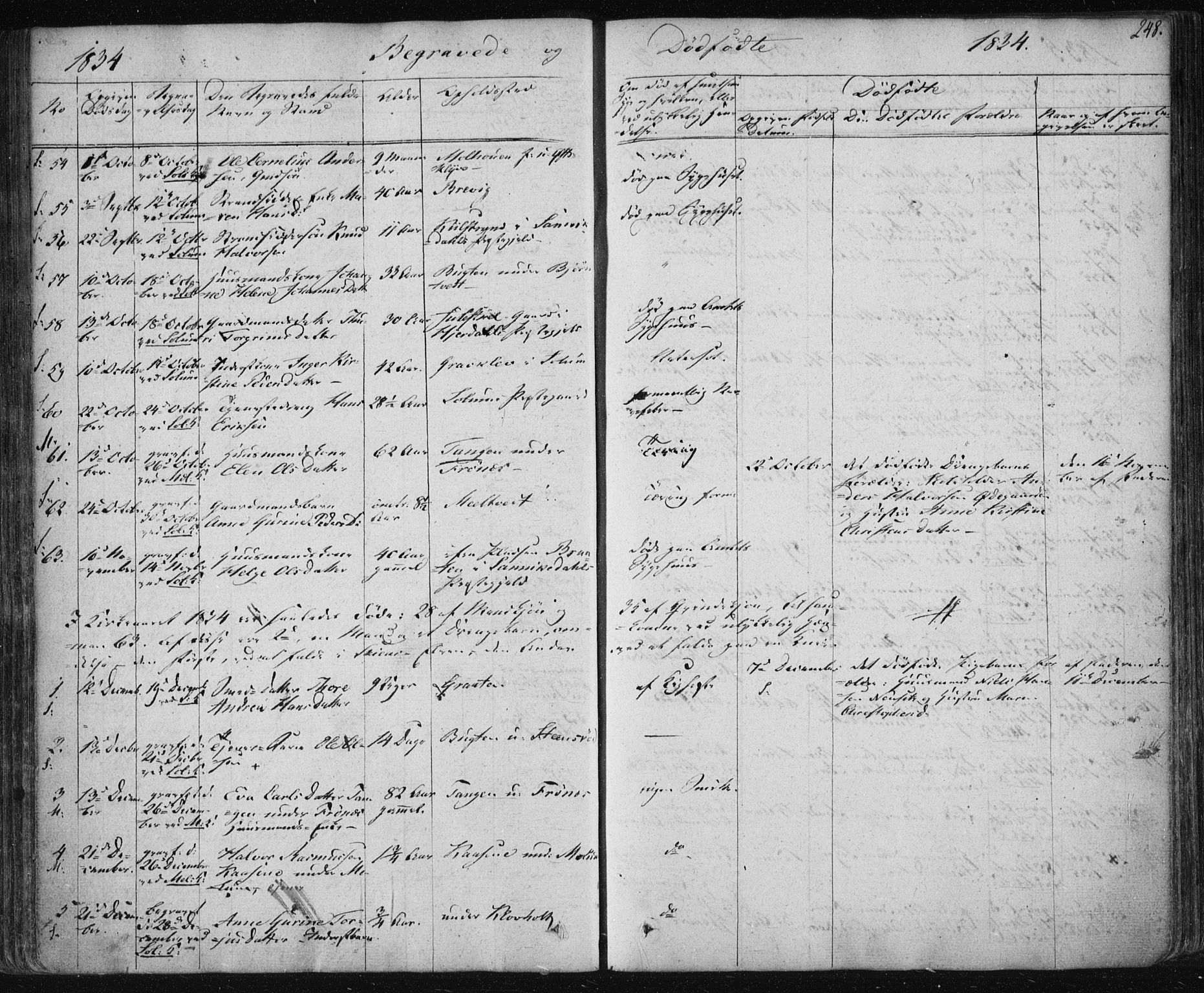 Solum kirkebøker, AV/SAKO-A-306/F/Fa/L0005: Parish register (official) no. I 5, 1833-1843, p. 248