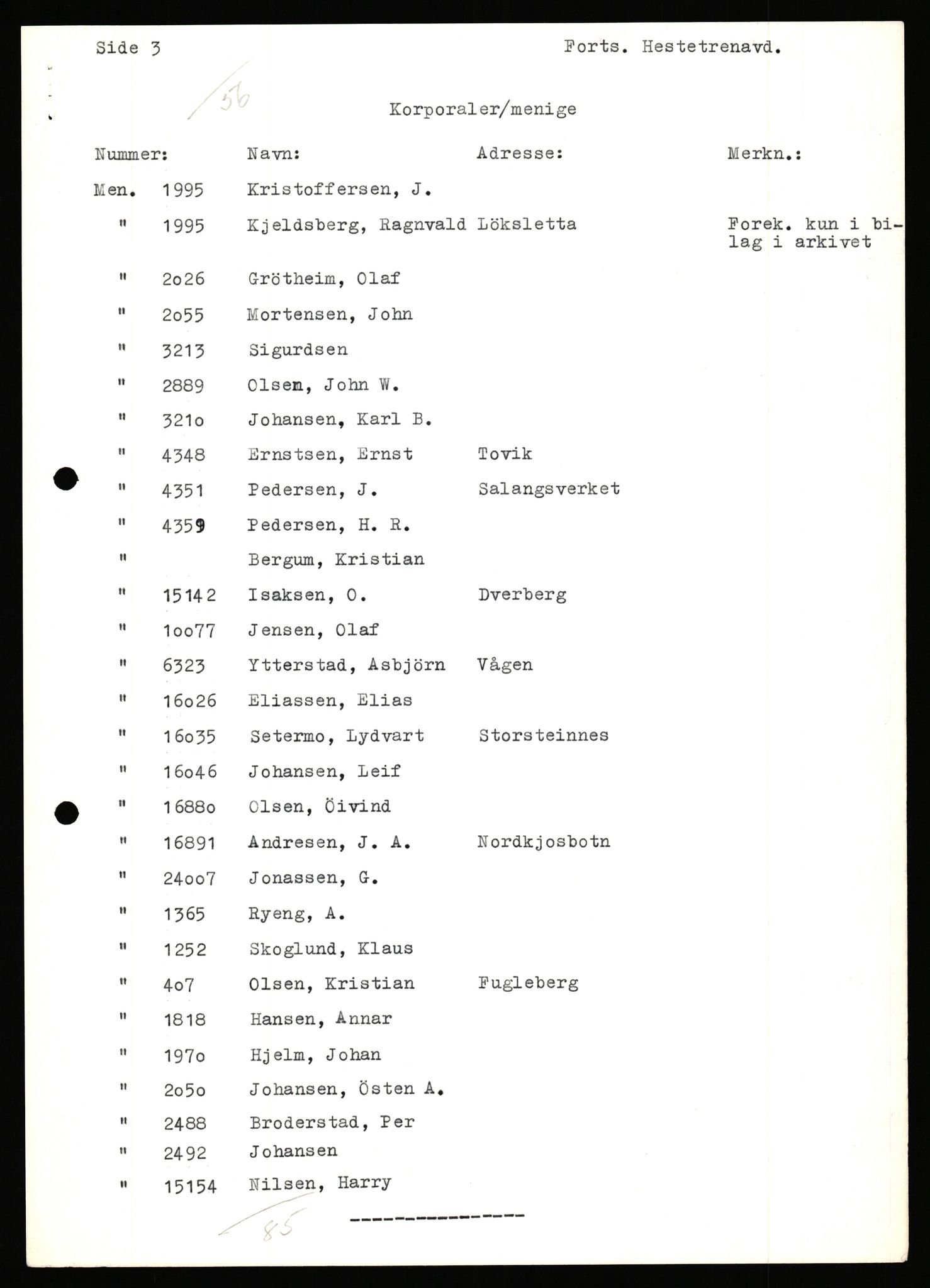 Forsvaret, Forsvarets krigshistoriske avdeling, AV/RA-RAFA-2017/Y/Yb/L0153: II-C-11-650  -  6. Divisjon: Bergartilleribataljon 3, 1940, p. 497