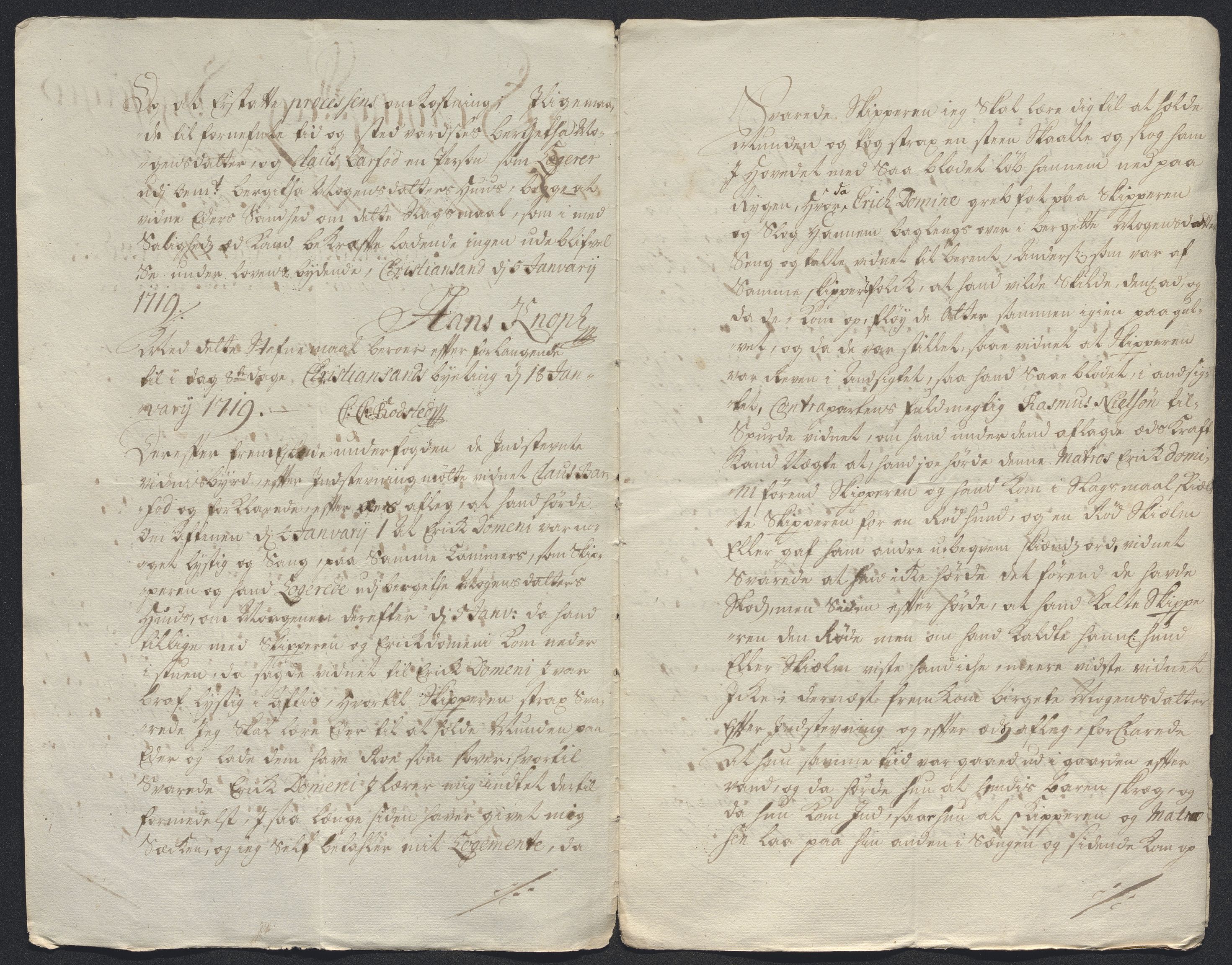 Rentekammeret inntil 1814, Reviderte regnskaper, Byregnskaper, AV/RA-EA-4066/R/Rm/L0286: [M19] Sikt og sakefall, 1719-1727, p. 128
