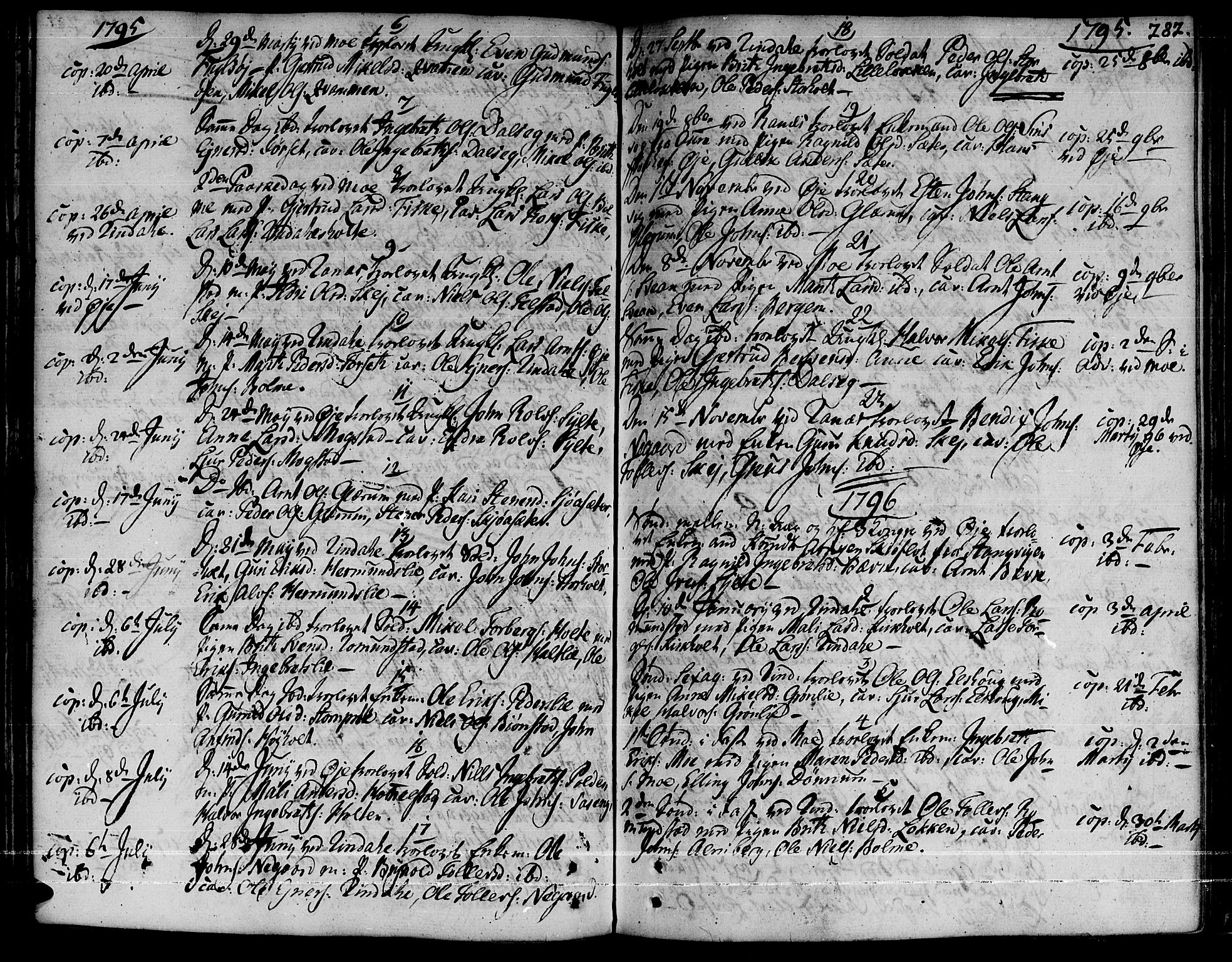 Ministerialprotokoller, klokkerbøker og fødselsregistre - Møre og Romsdal, AV/SAT-A-1454/595/L1039: Parish register (official) no. 595A01, 1750-1796, p. 282