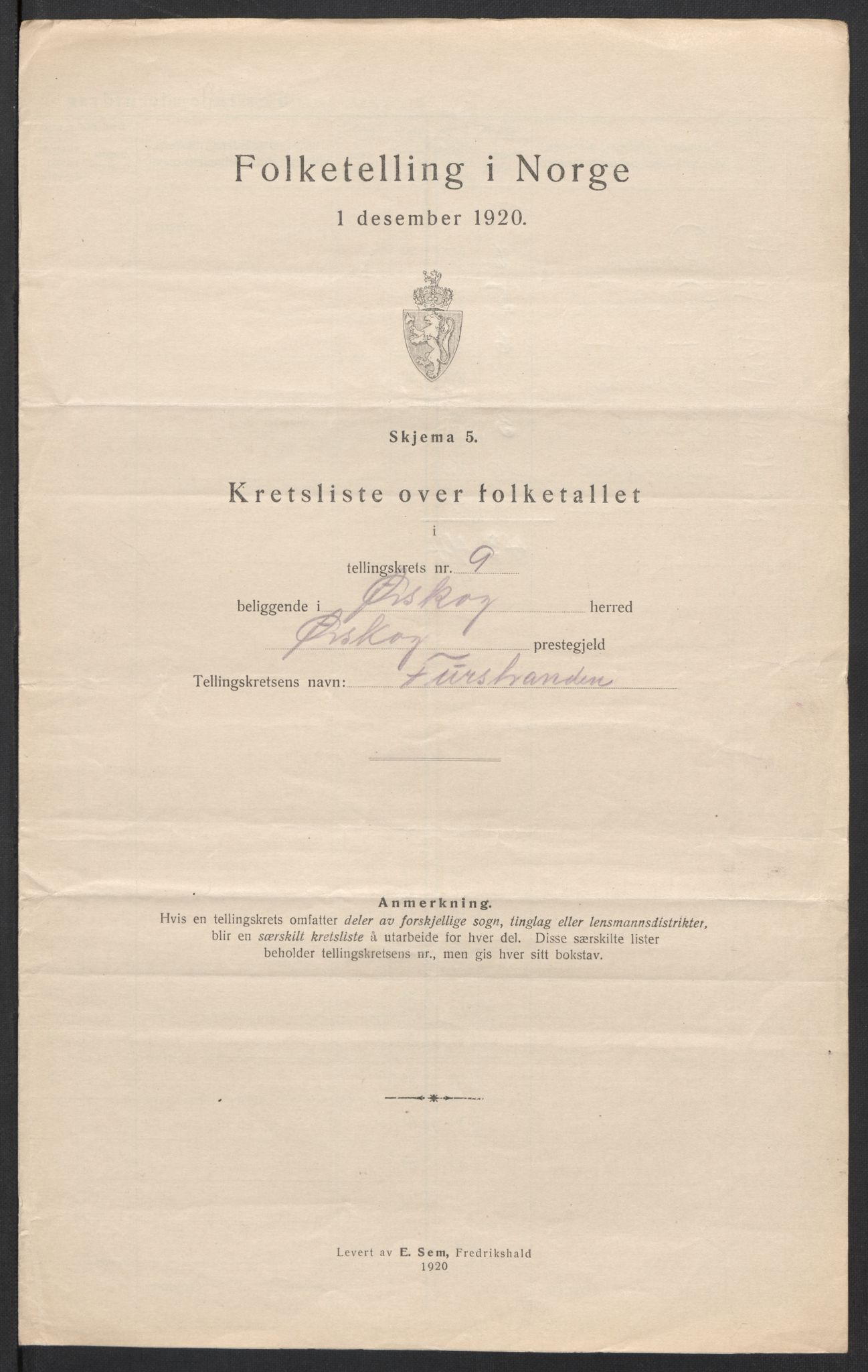 SAT, 1920 census for Ørskog, 1920, p. 31