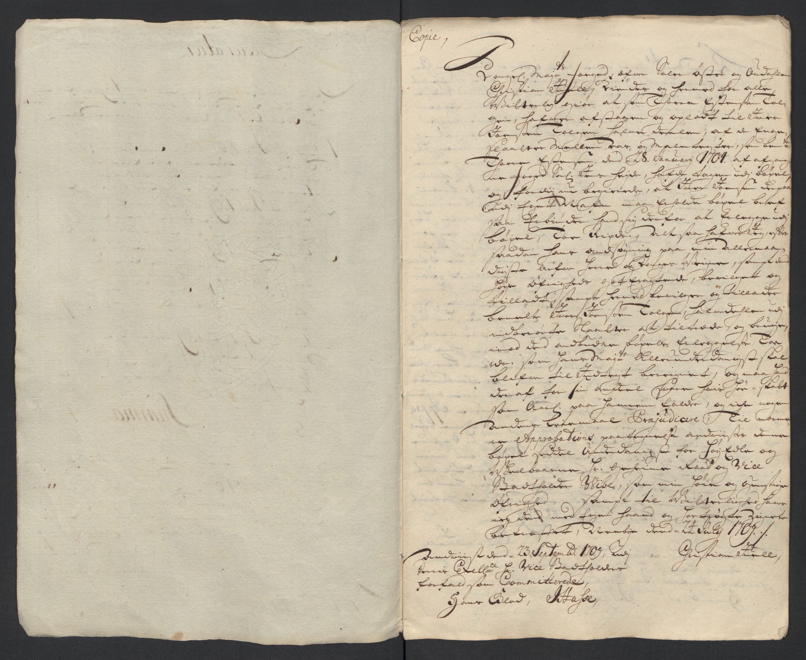 Rentekammeret inntil 1814, Reviderte regnskaper, Fogderegnskap, RA/EA-4092/R13/L0846: Fogderegnskap Solør, Odal og Østerdal, 1709, p. 28