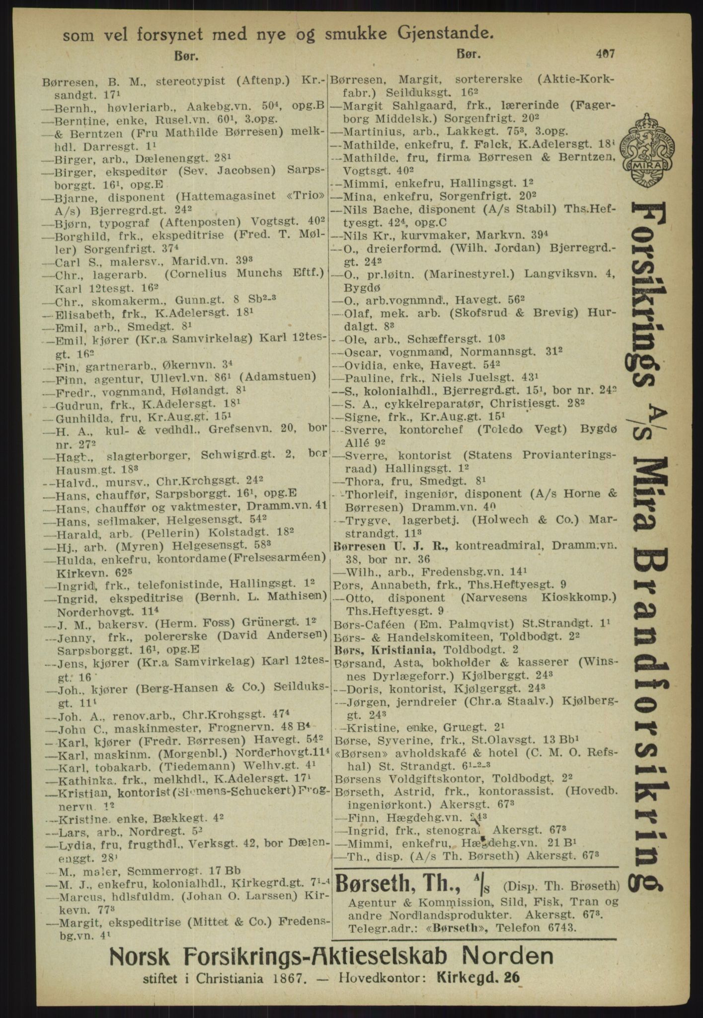Kristiania/Oslo adressebok, PUBL/-, 1918, p. 432