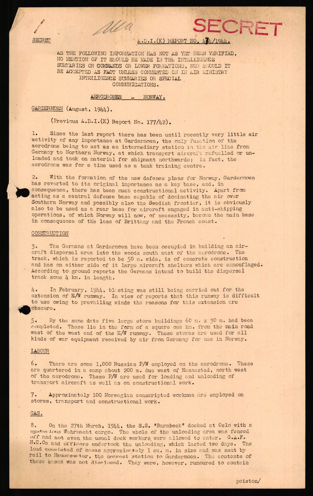 Forsvaret, Forsvarets overkommando II, AV/RA-RAFA-3915/D/Dd/L0008: Minefields. Prohibited Areas. Airfields, 1944, p. 3