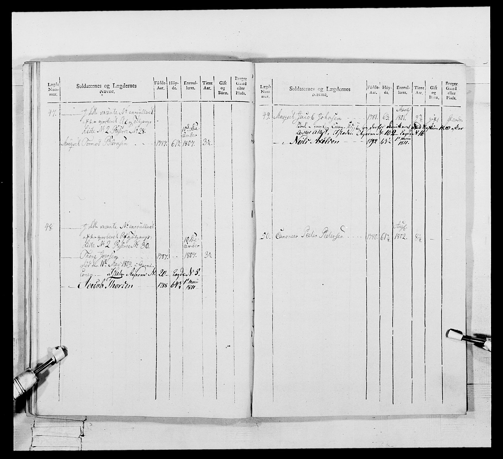 Generalitets- og kommissariatskollegiet, Det kongelige norske kommissariatskollegium, AV/RA-EA-5420/E/Eh/L0111: Vesterlenske nasjonale infanteriregiment, 1810, p. 411