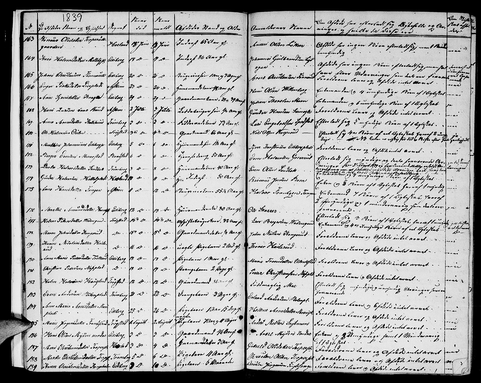 Heggen og Frøland sorenskriveri I, AV/SAO-A-11556/H/Ha/Haa/L0001: Dødsanmeldelsesprotokoll, 1838-1862