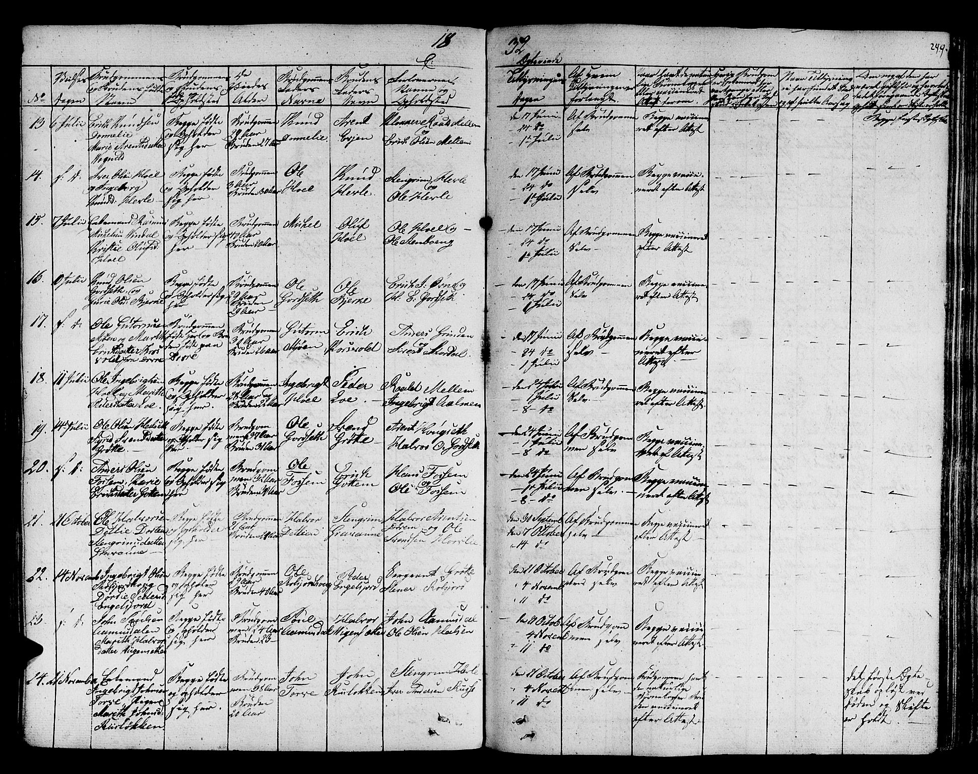 Ministerialprotokoller, klokkerbøker og fødselsregistre - Sør-Trøndelag, SAT/A-1456/678/L0897: Parish register (official) no. 678A06-07, 1821-1847, p. 299