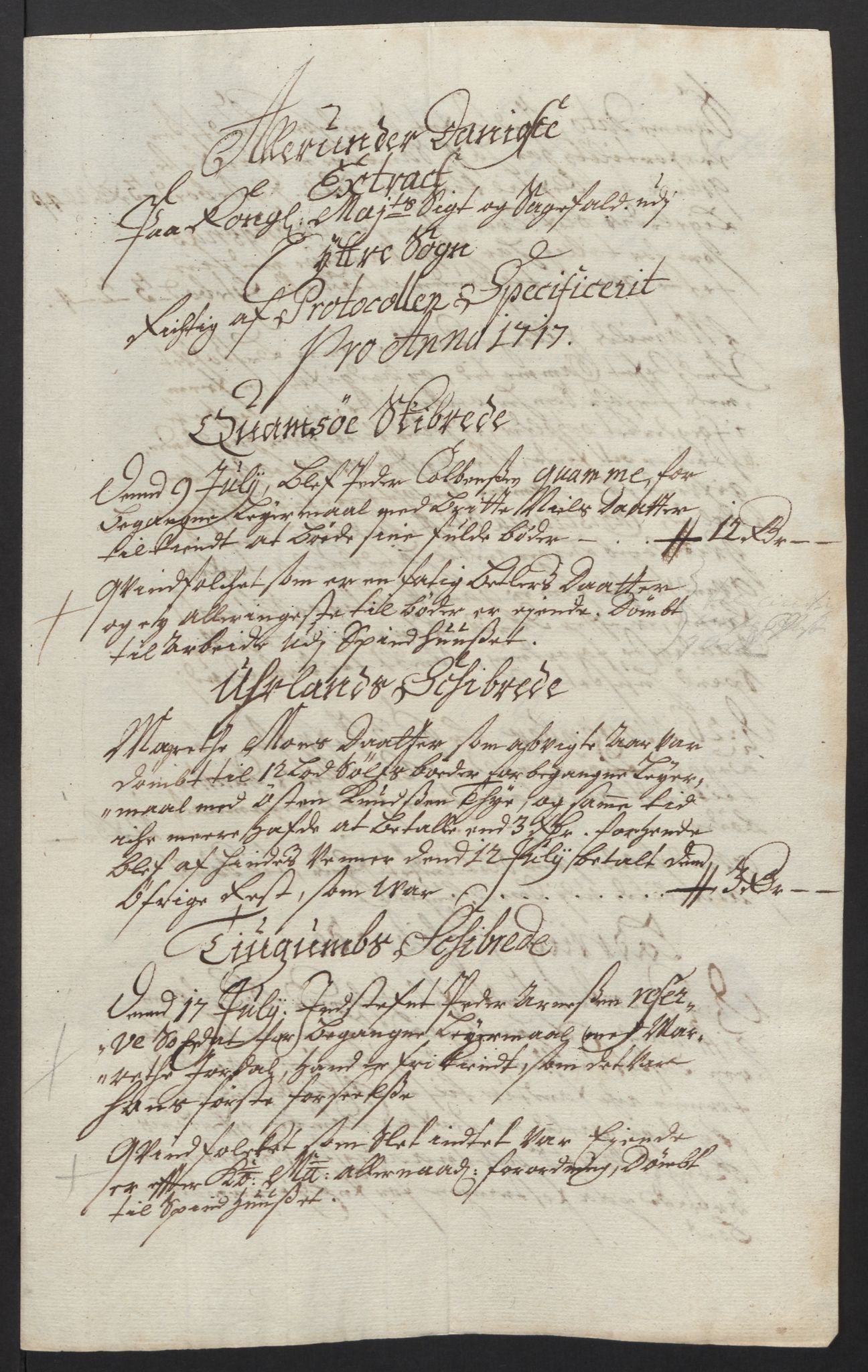 Rentekammeret inntil 1814, Reviderte regnskaper, Fogderegnskap, RA/EA-4092/R52/L3321: Fogderegnskap Sogn, 1717-1718, p. 85