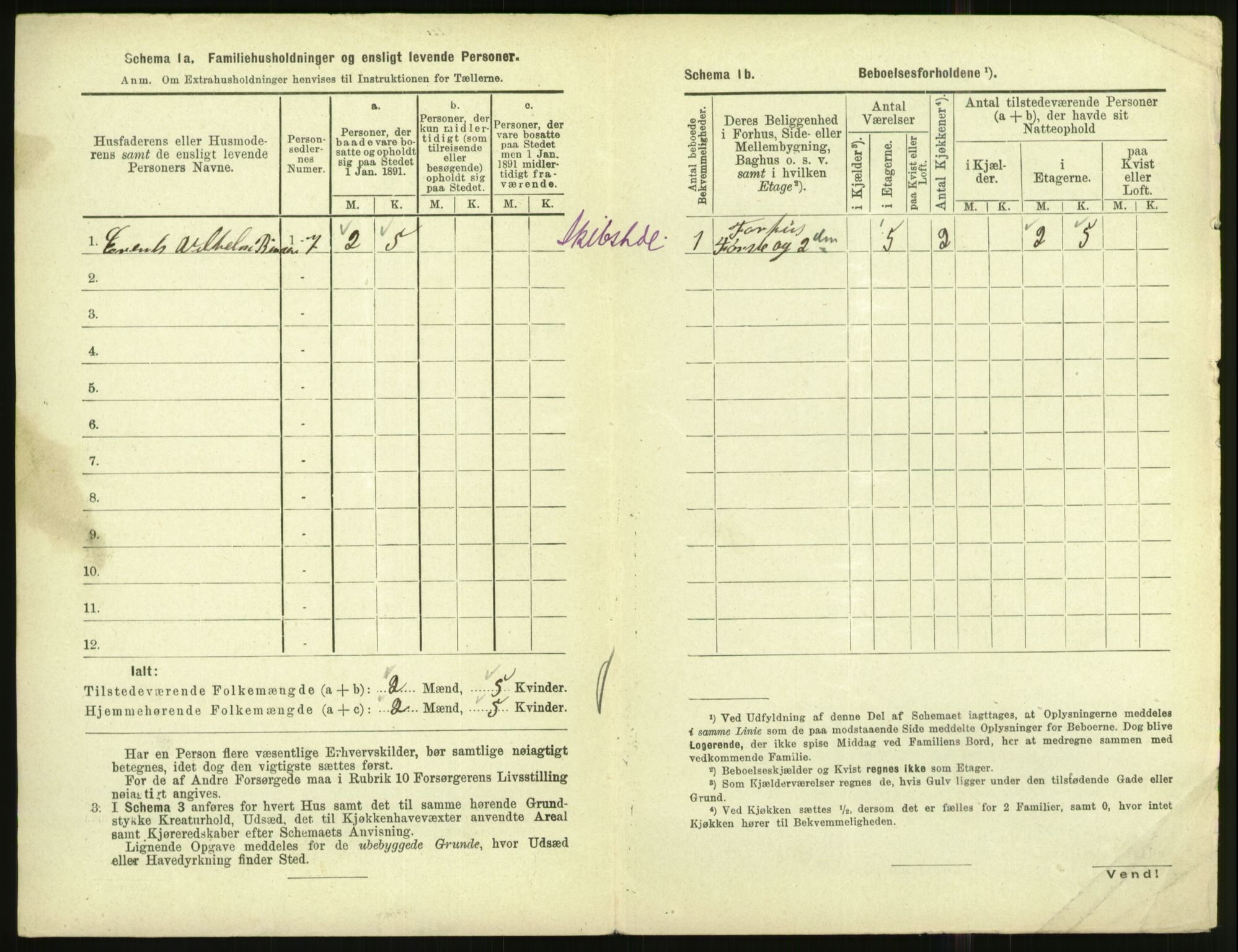 RA, 1891 census for 1002 Mandal, 1891, p. 1350