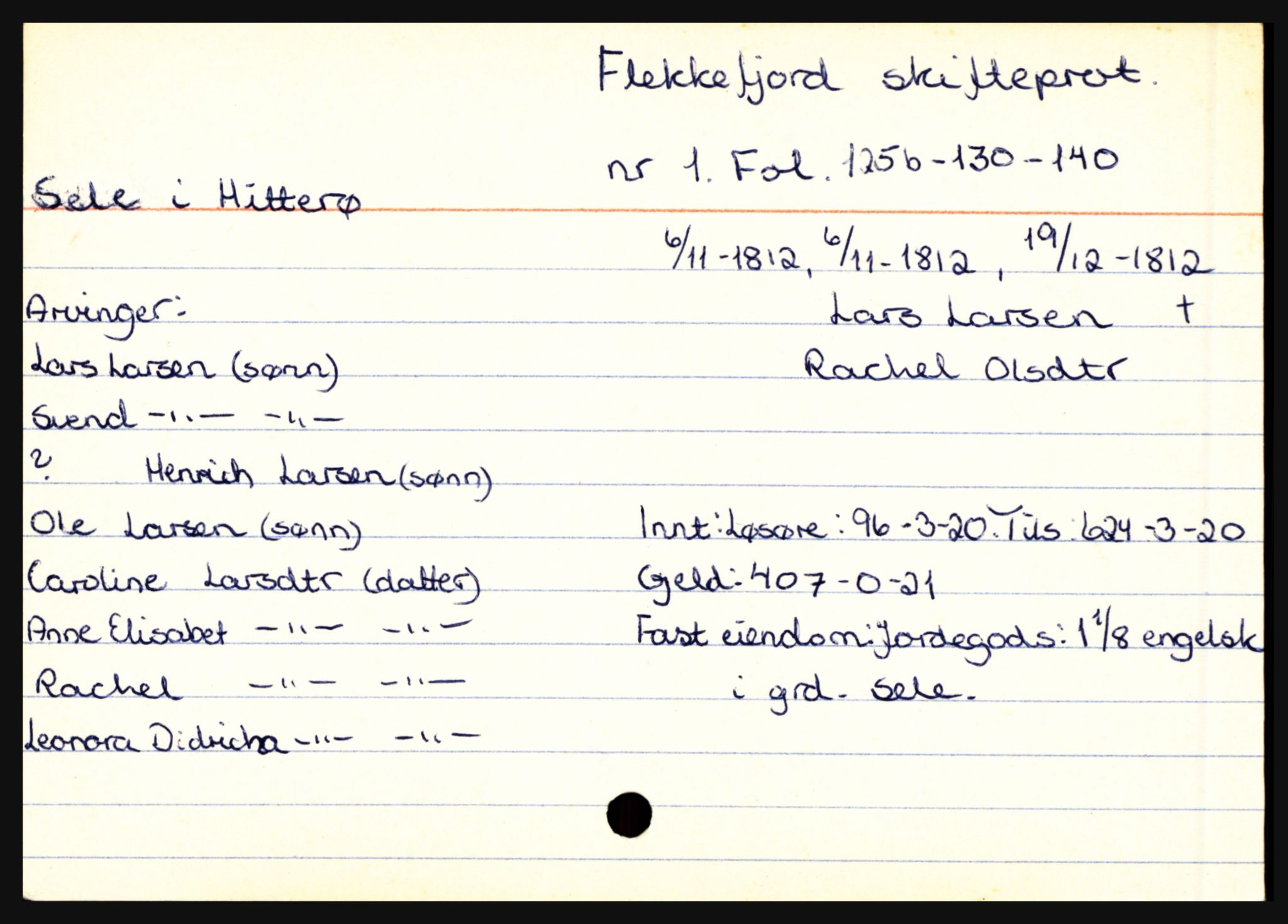 Flekkefjord sorenskriveri, AV/SAK-1221-0001/H, p. 1335