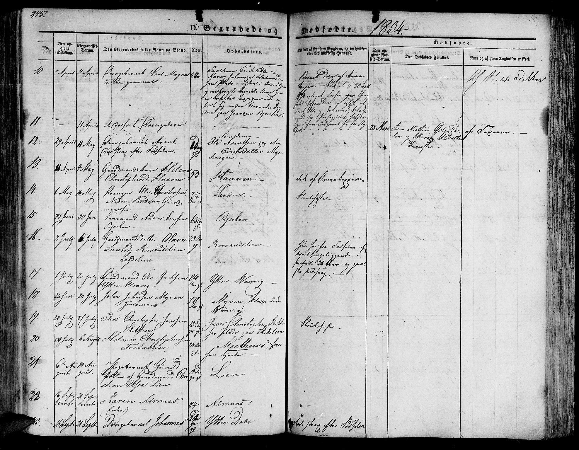 Ministerialprotokoller, klokkerbøker og fødselsregistre - Nord-Trøndelag, SAT/A-1458/701/L0006: Parish register (official) no. 701A06, 1825-1841, p. 276