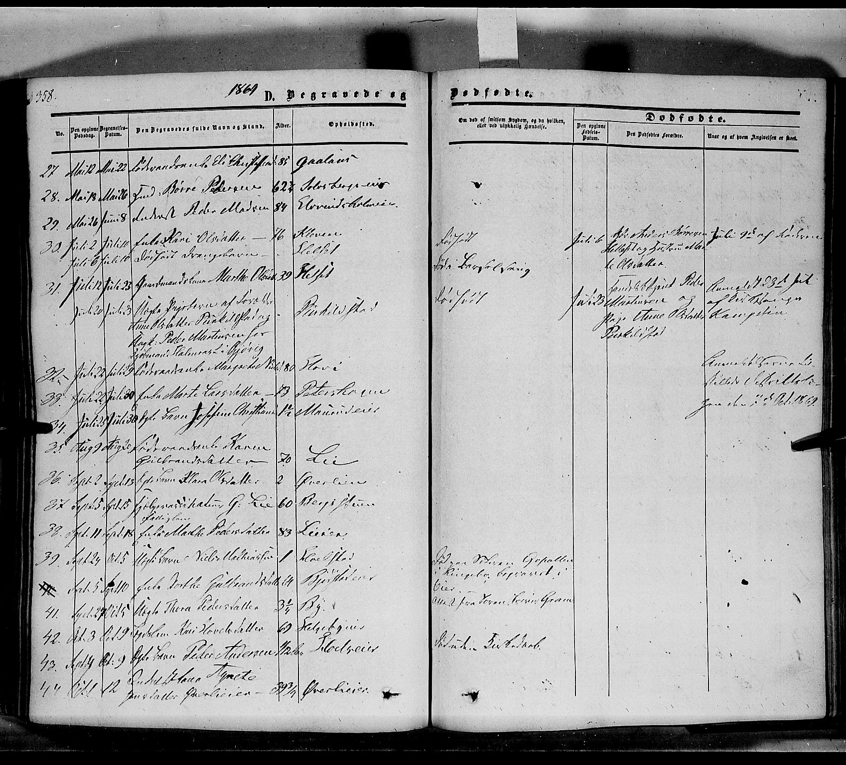 Nes prestekontor, Hedmark, AV/SAH-PREST-020/K/Ka/L0004: Parish register (official) no. 4, 1852-1886, p. 358