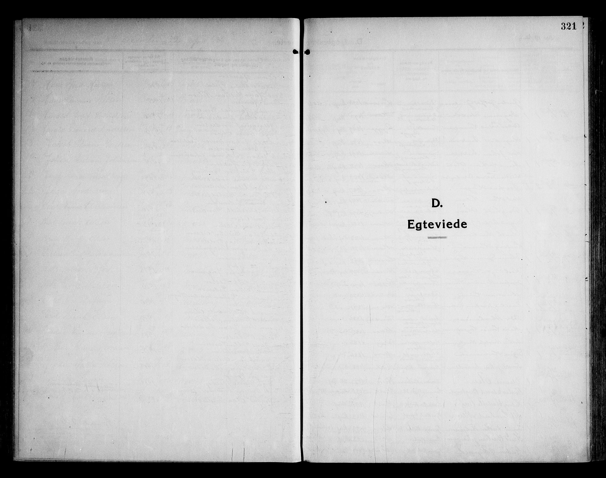 Moss prestekontor Kirkebøker, SAO/A-2003/F/Fb/L0005: Parish register (official) no. II 5, 1913-1923, p. 321