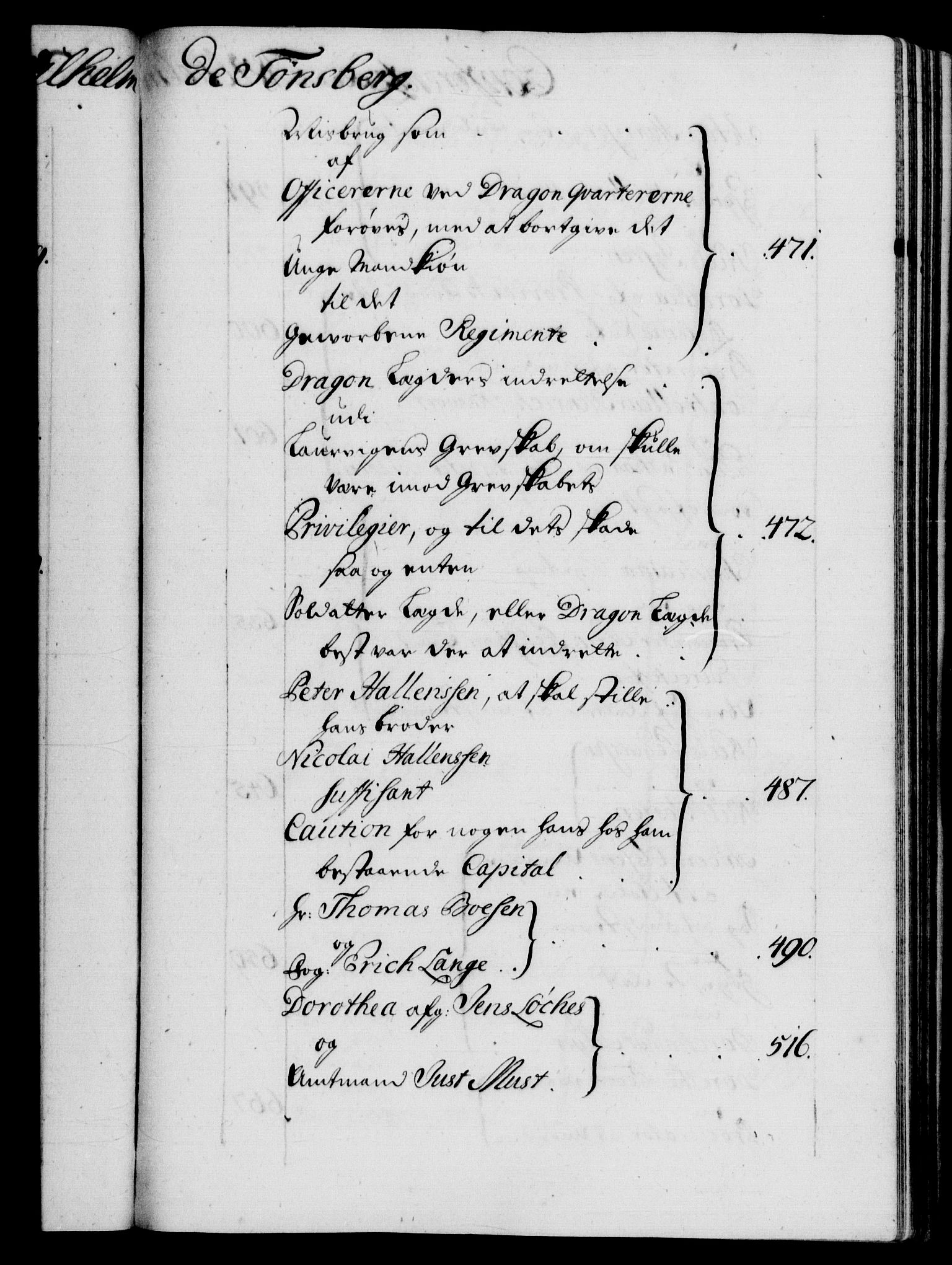 Danske Kanselli 1572-1799, AV/RA-EA-3023/F/Fc/Fca/Fcab/L0022: Norske tegnelser, 1722-1724