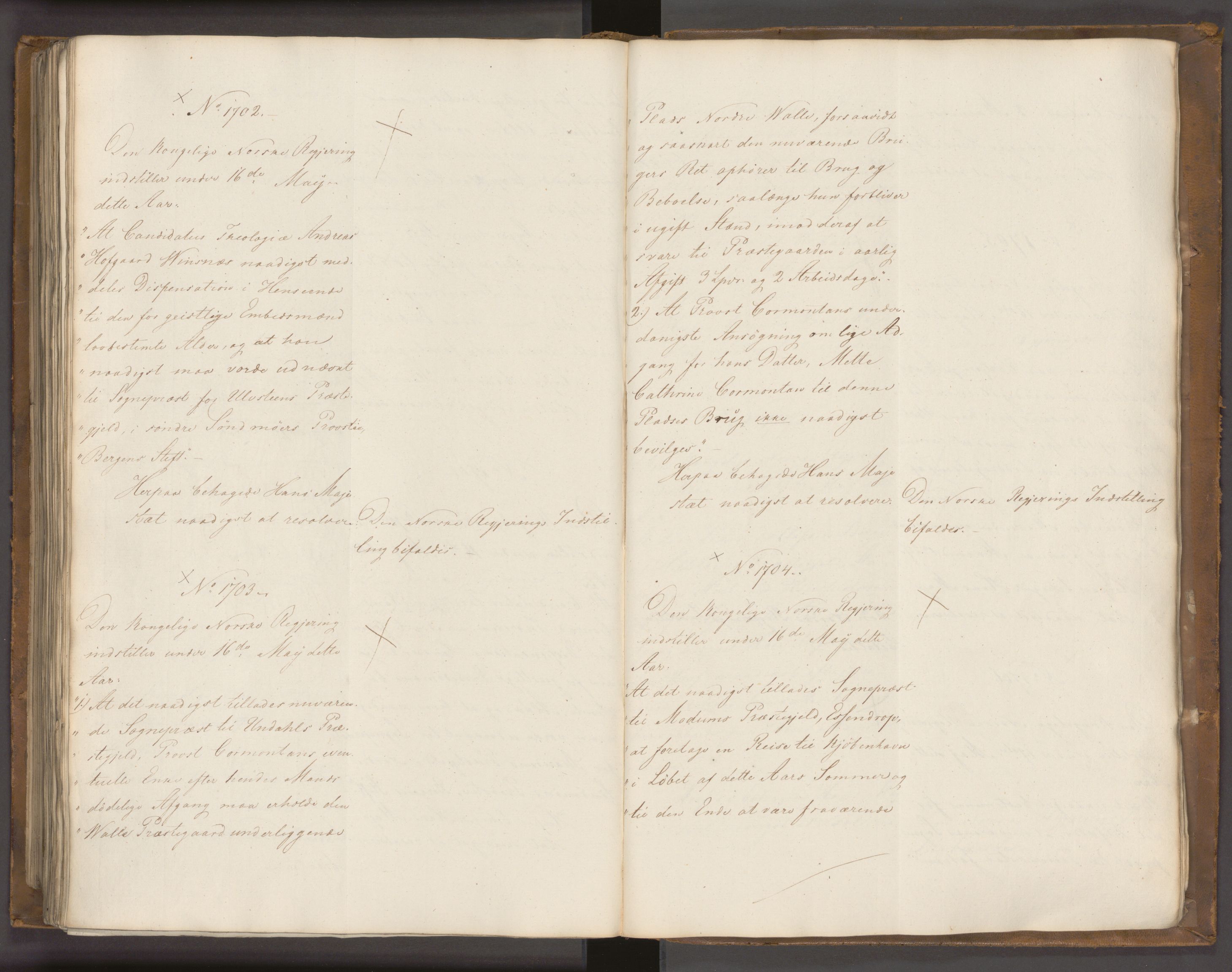Statsrådssekretariatet, AV/RA-S-1001/A/Ab/L0022: Kgl. res. nr. 1210-1721, 1. halvår, 1826
