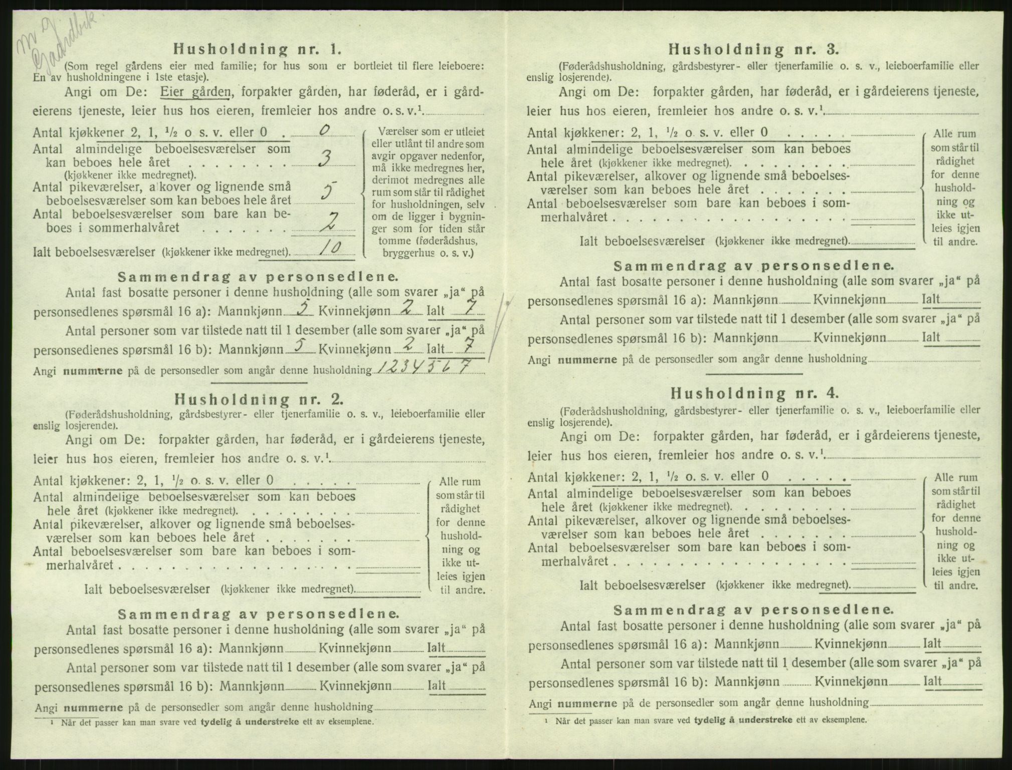 SAT, 1920 census for Sunndal, 1920, p. 633