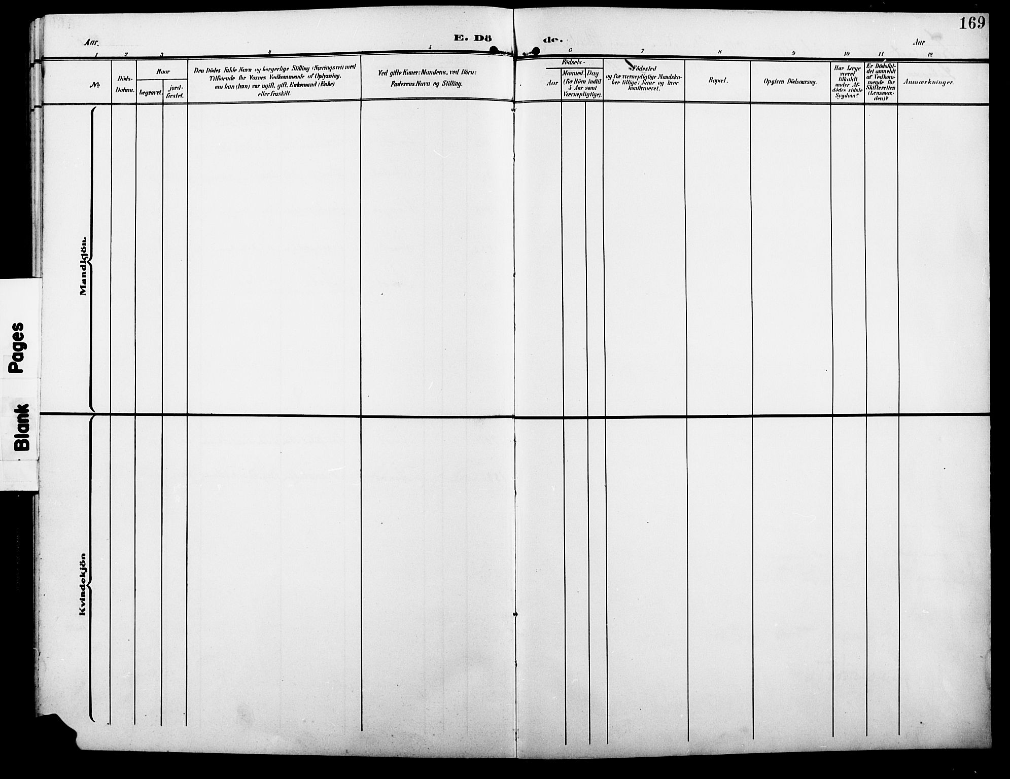 Åmot prestekontor, Hedmark, AV/SAH-PREST-056/H/Ha/Hab/L0004: Parish register (copy) no. 4, 1905-1920, p. 169