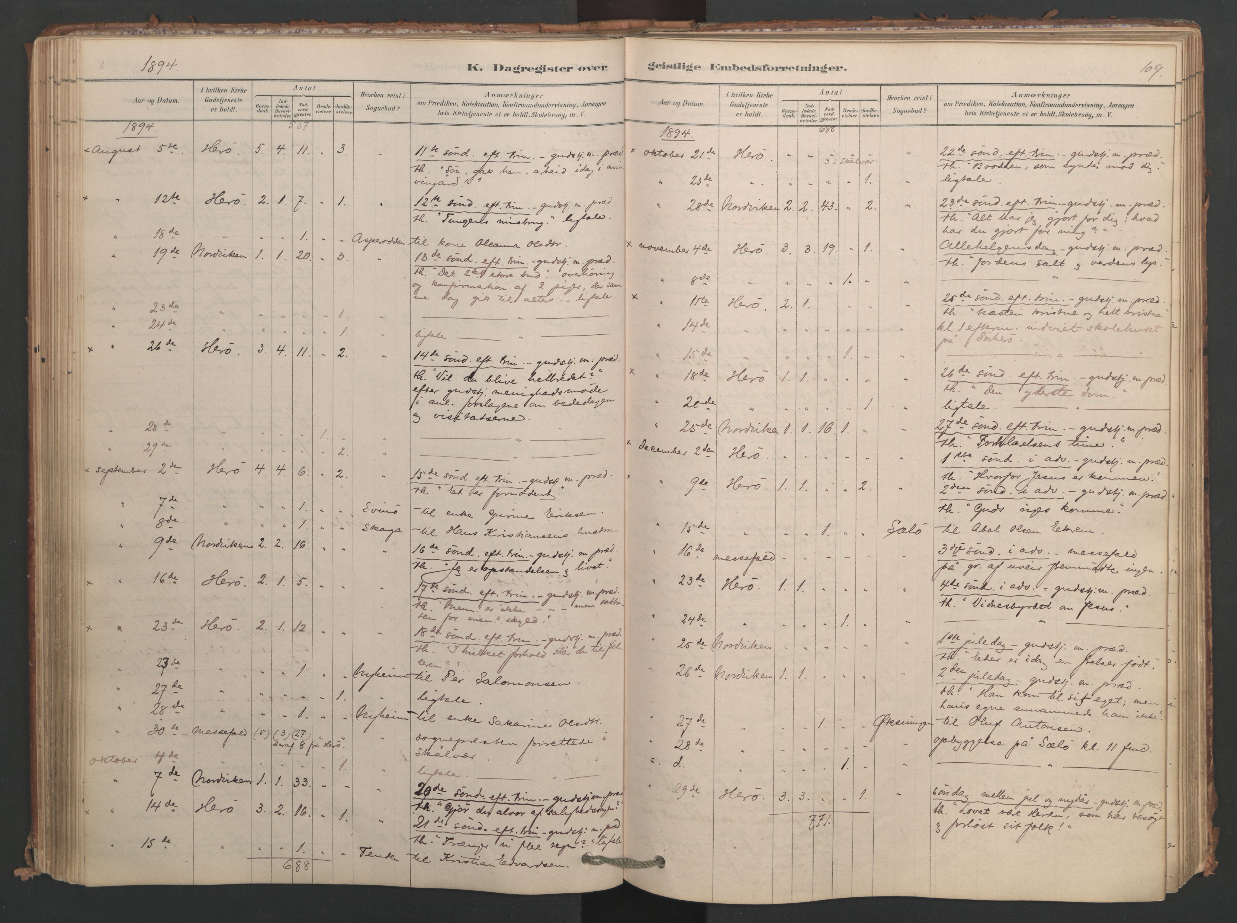 Ministerialprotokoller, klokkerbøker og fødselsregistre - Nordland, AV/SAT-A-1459/834/L0509: Parish register (official) no. 834A07, 1878-1937, p. 109