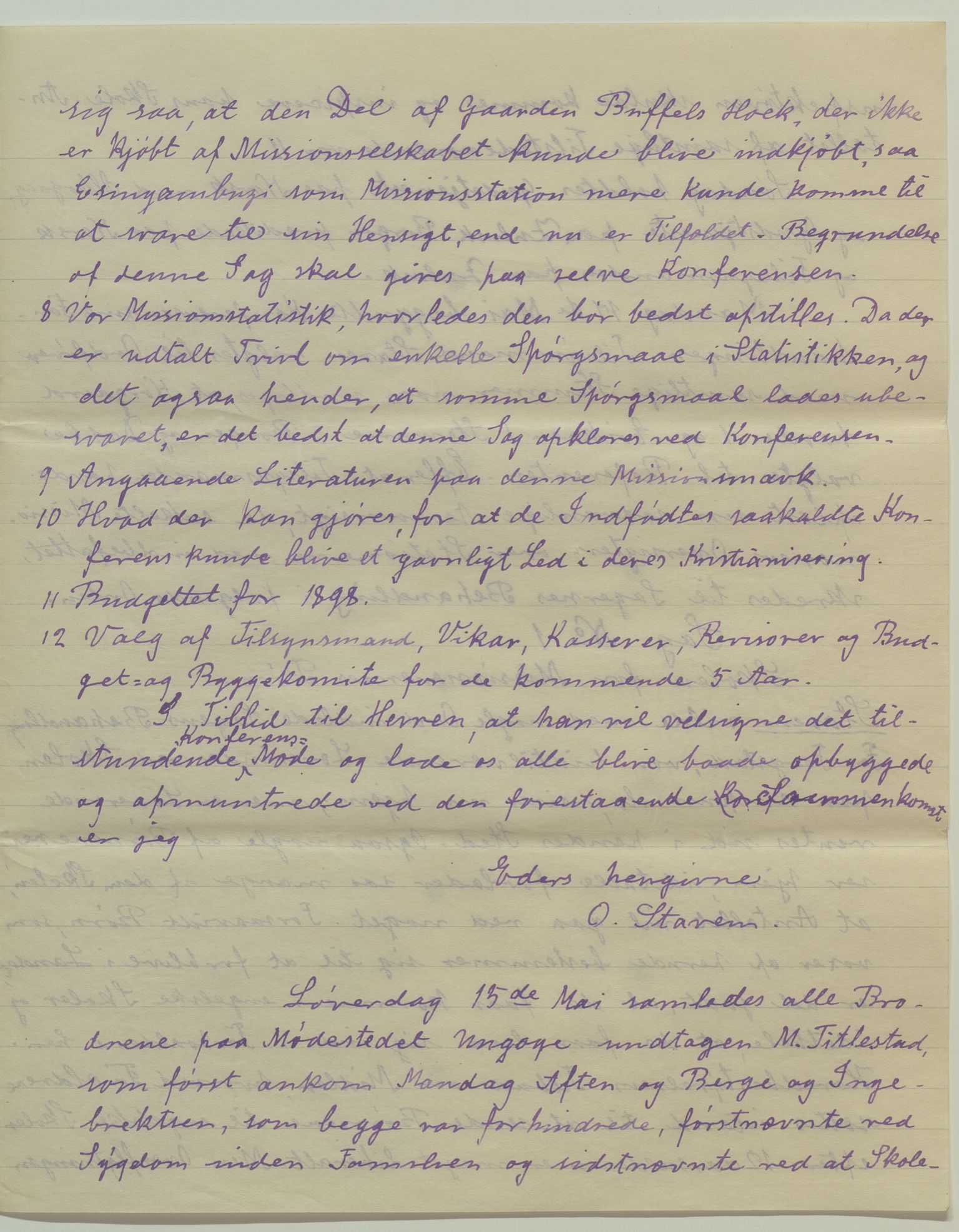 Det Norske Misjonsselskap - hovedadministrasjonen, VID/MA-A-1045/D/Da/Daa/L0041/0013: Konferansereferat og årsberetninger / Konferansereferat fra Sør-Afrika., 1897