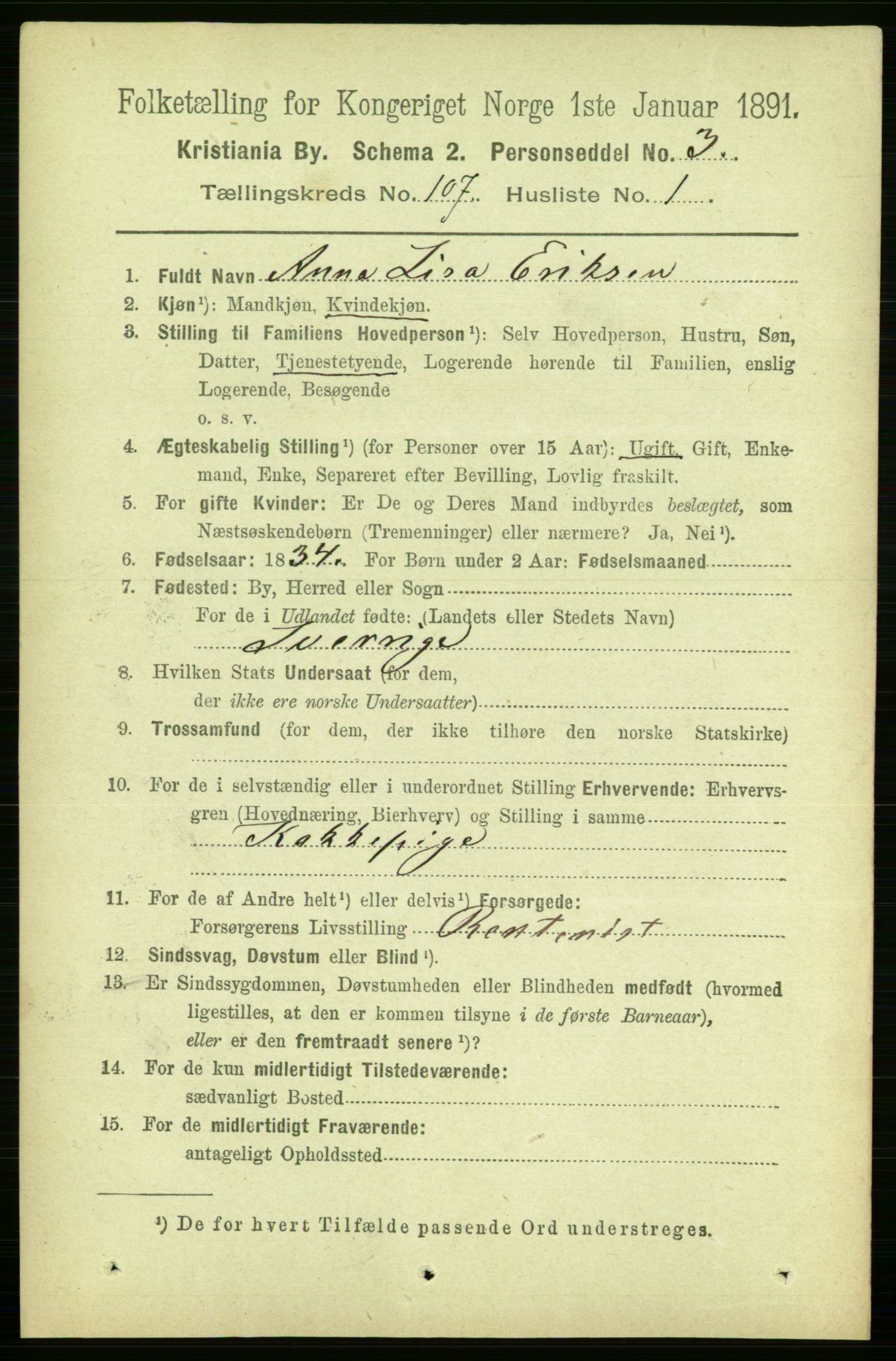 RA, 1891 census for 0301 Kristiania, 1891, p. 54774