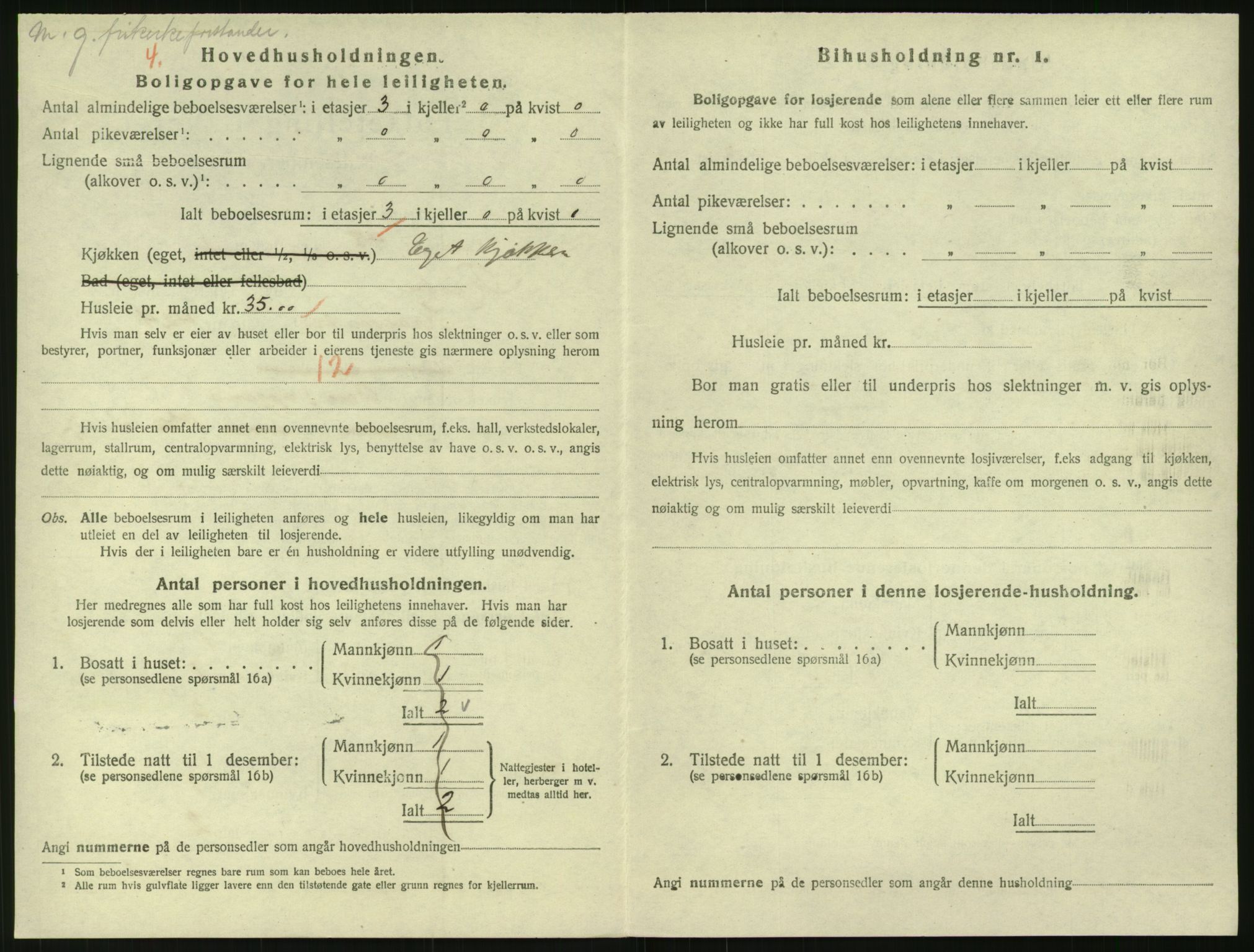 SAK, 1920 census for Risør, 1920, p. 2084