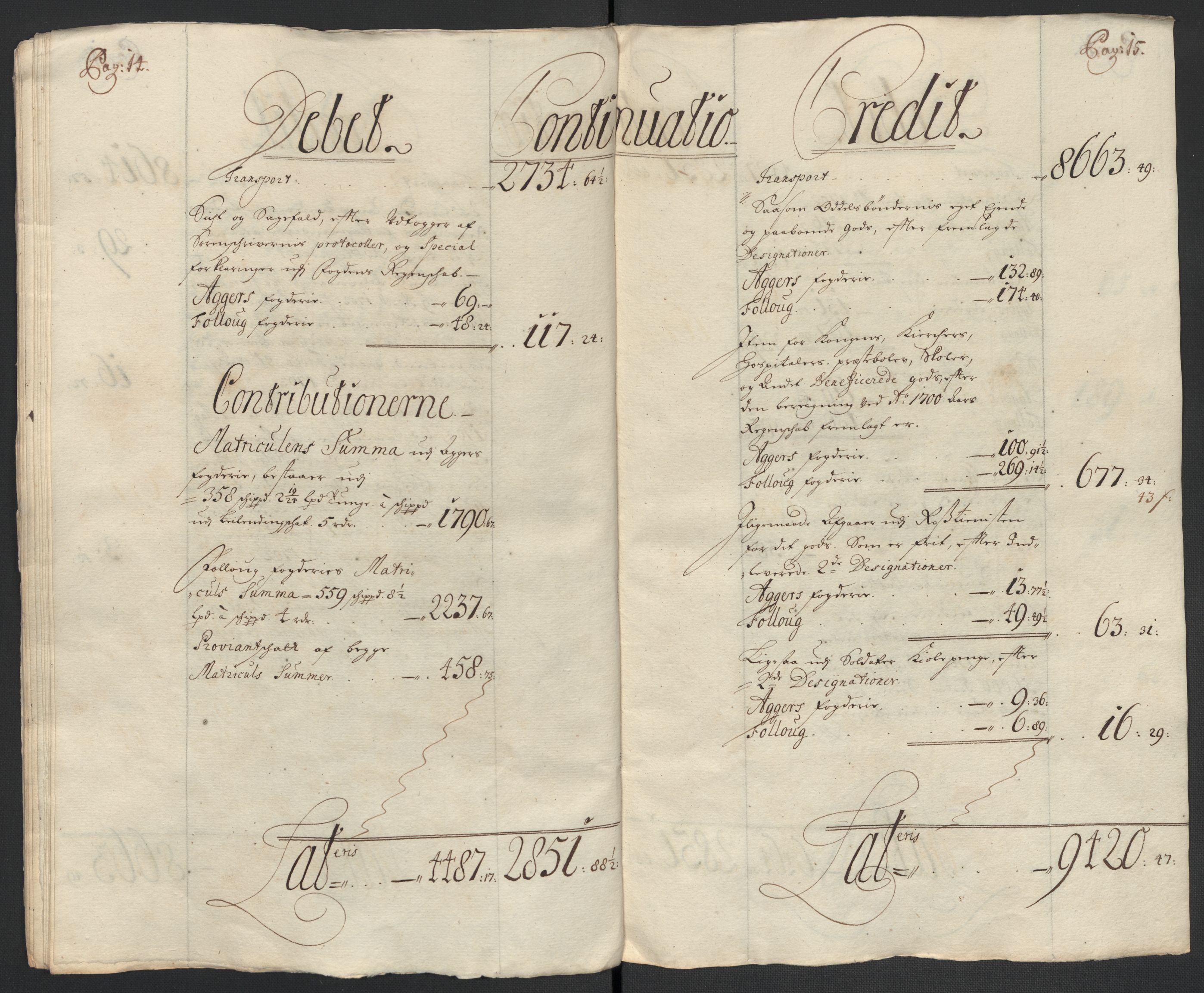 Rentekammeret inntil 1814, Reviderte regnskaper, Fogderegnskap, RA/EA-4092/R10/L0445: Fogderegnskap Aker og Follo, 1703-1704, p. 24