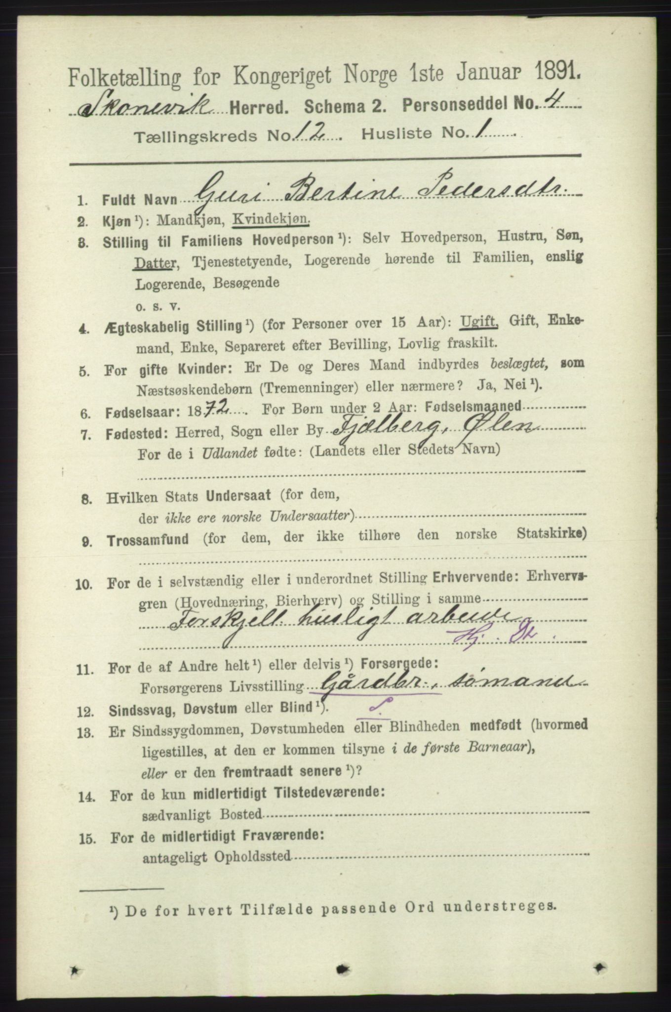 RA, 1891 census for 1212 Skånevik, 1891, p. 3759