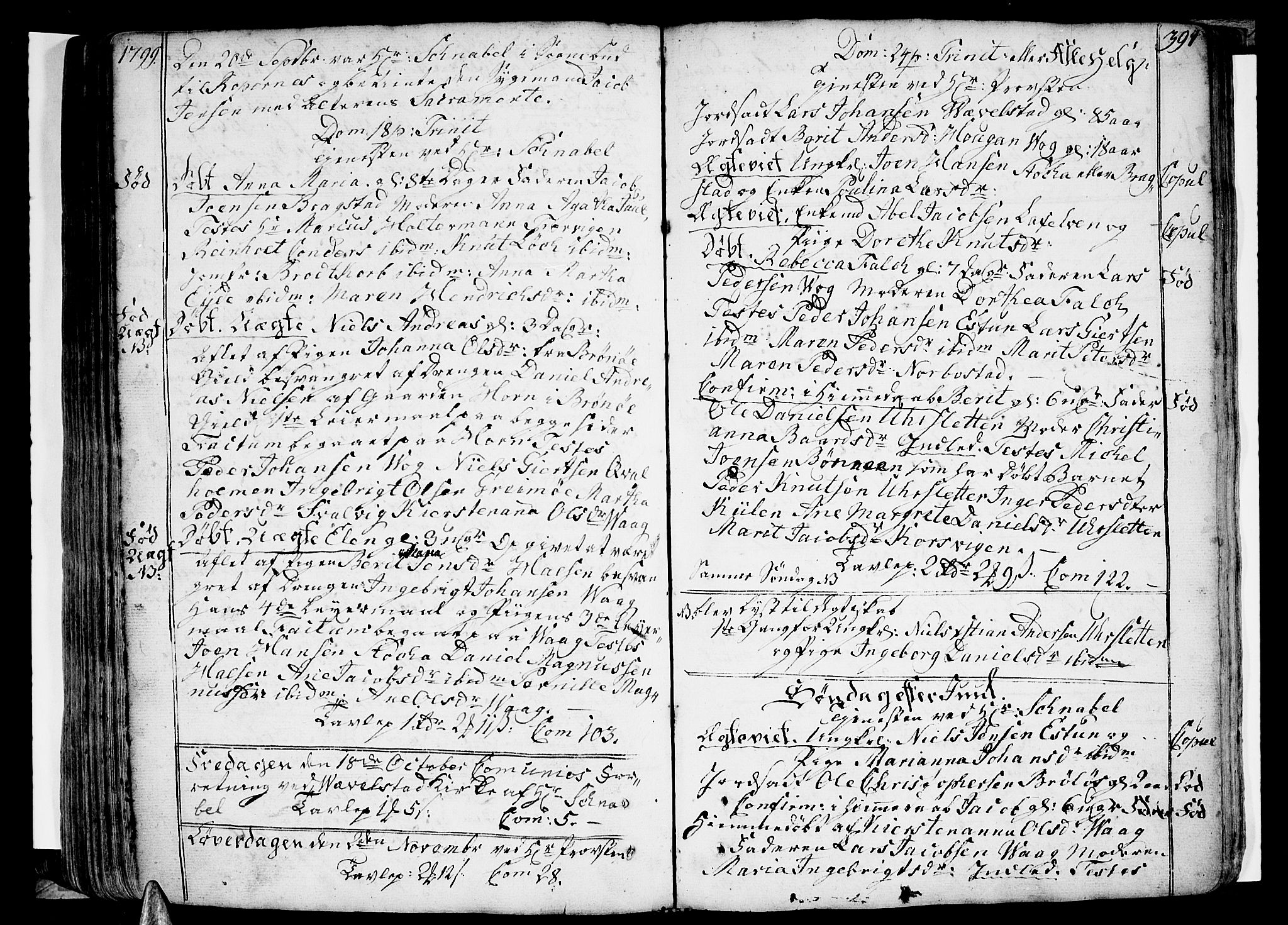 Ministerialprotokoller, klokkerbøker og fødselsregistre - Nordland, AV/SAT-A-1459/830/L0443: Parish register (official) no. 830A07 /5, 1796-1800, p. 394