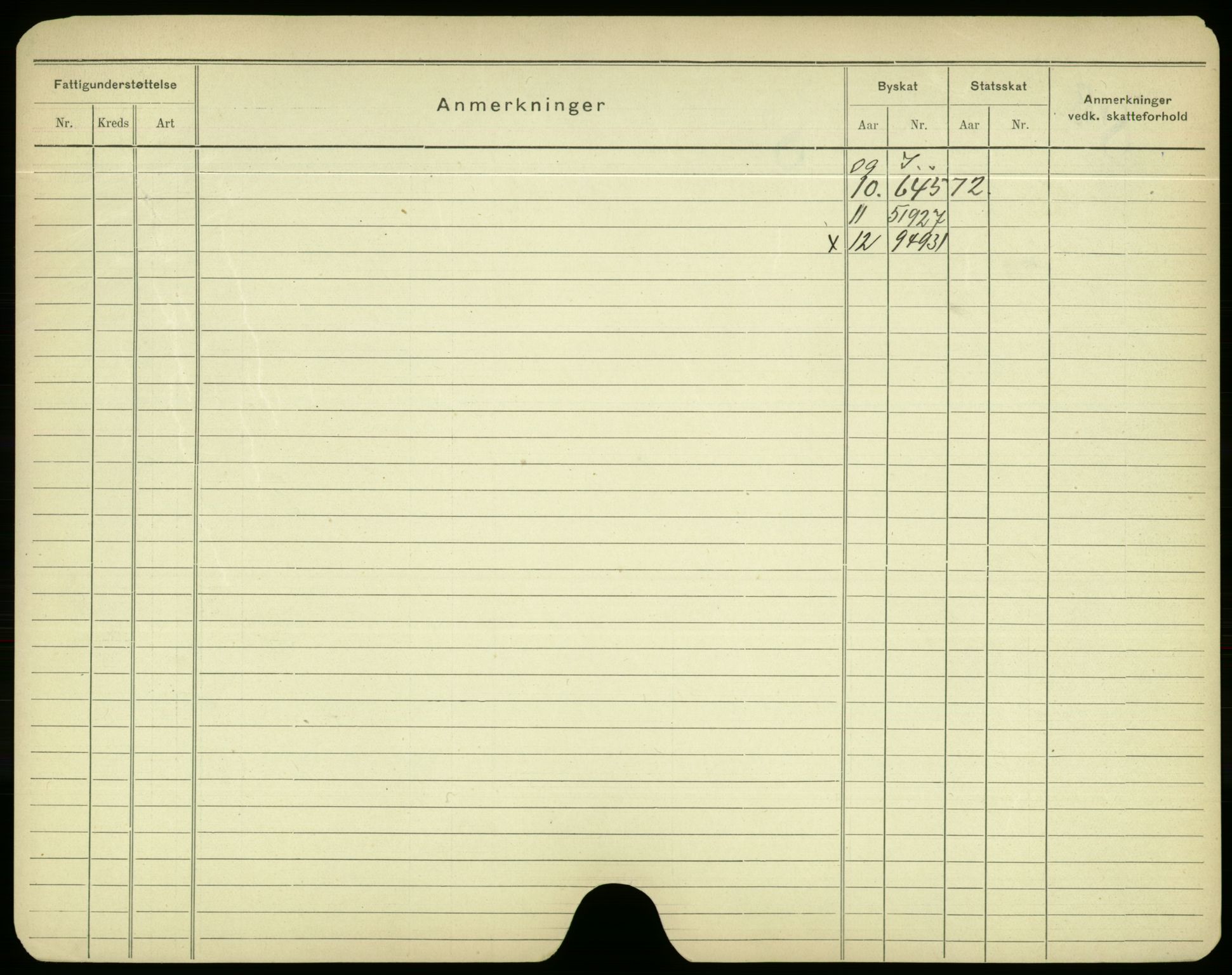 Oslo folkeregister, Registerkort, SAO/A-11715/F/Fa/Fac/L0003: Menn, 1906-1914, p. 1050b