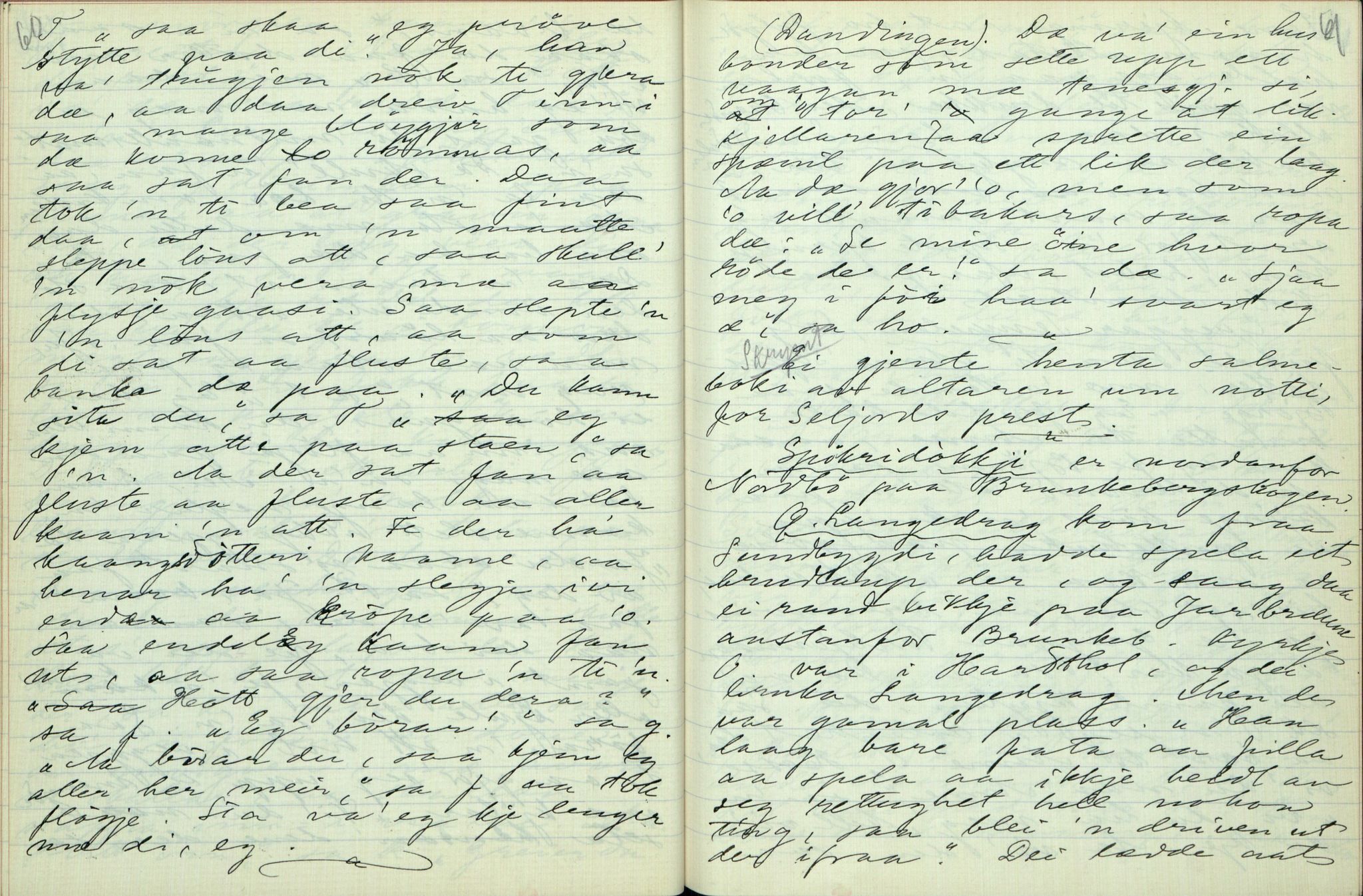 Rikard Berge, TEMU/TGM-A-1003/F/L0003/0023: 061-100 Innholdslister / 82 Seljord, 1910, p. 60-61