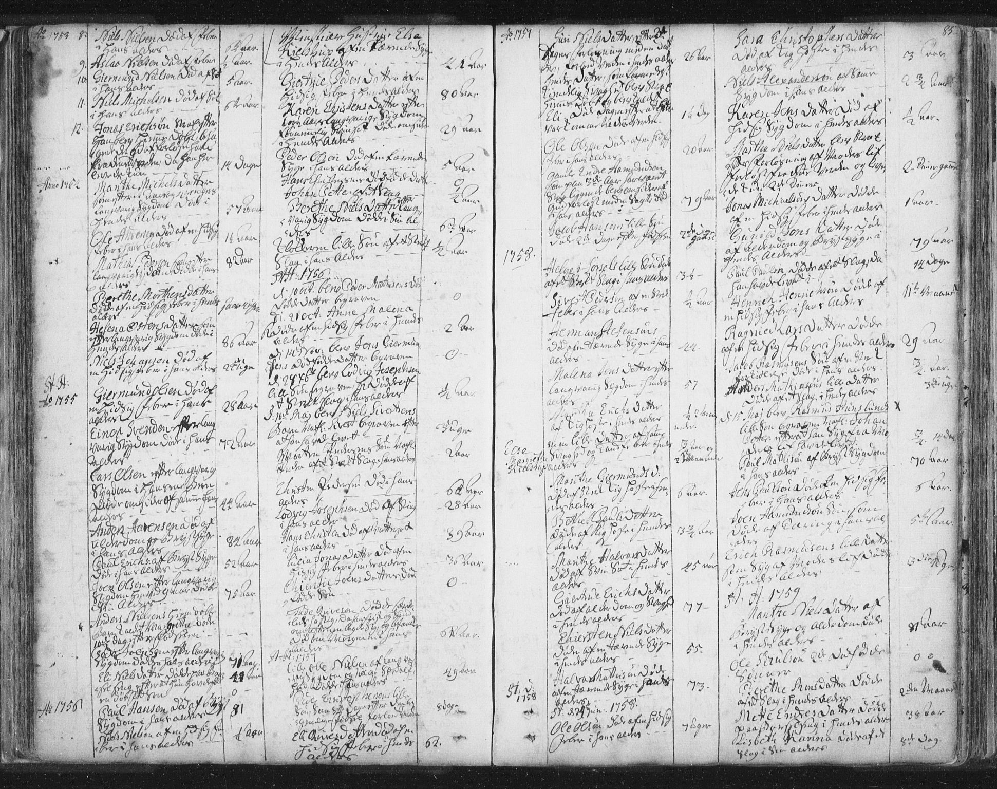 Hammerfest sokneprestkontor, SATØ/S-1347/H/Ha/L0002.kirke: Parish register (official) no. 2, 1751-1821, p. 85