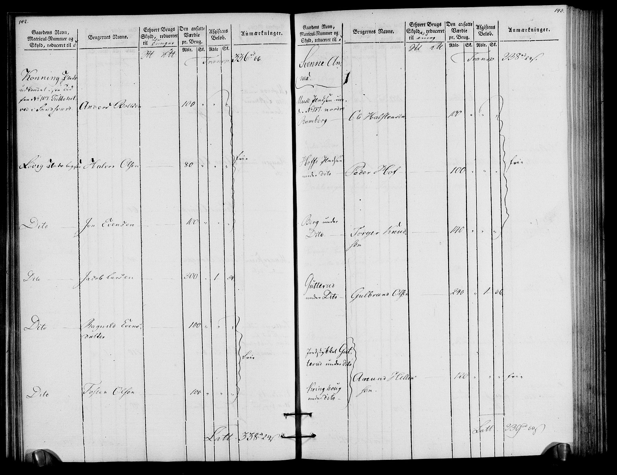 Rentekammeret inntil 1814, Realistisk ordnet avdeling, AV/RA-EA-4070/N/Ne/Nea/L0057a: Numedal og Sandsvær fogderi. Oppebørselsregister for fogderiets landdistrikter, 1803-1804, p. 75