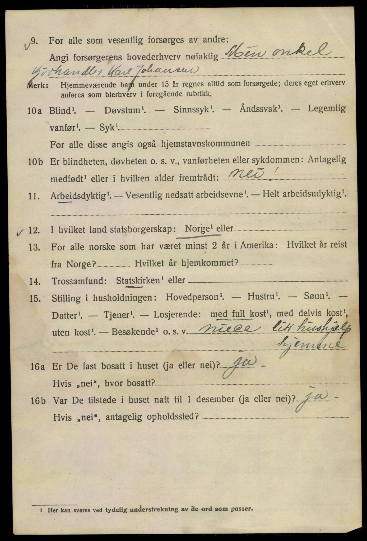 SAO, 1920 census for Kristiania, 1920, p. 432930