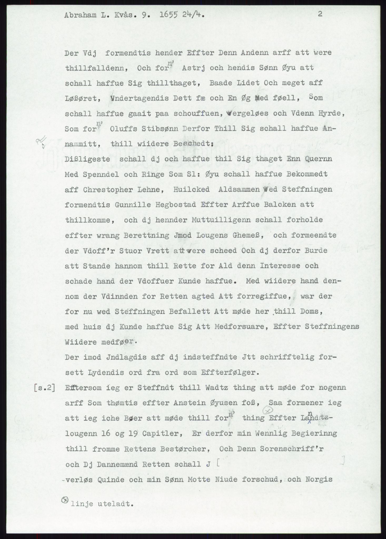 Samlinger til kildeutgivelse, Diplomavskriftsamlingen, AV/RA-EA-4053/H/Ha, p. 1903