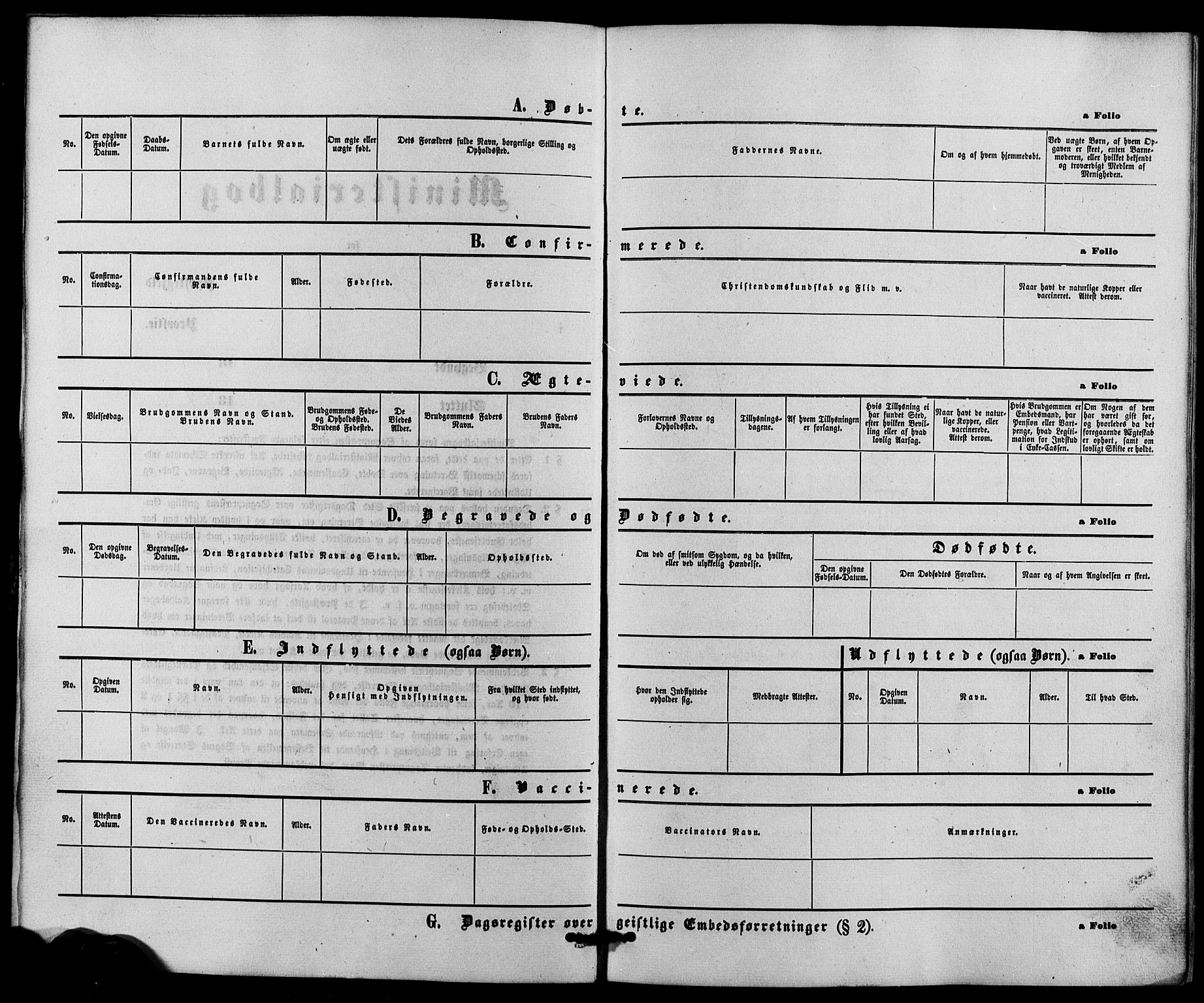 Trefoldighet prestekontor Kirkebøker, AV/SAO-A-10882/F/Fh/L0001: Vaccination register no. 1, 1857-1867