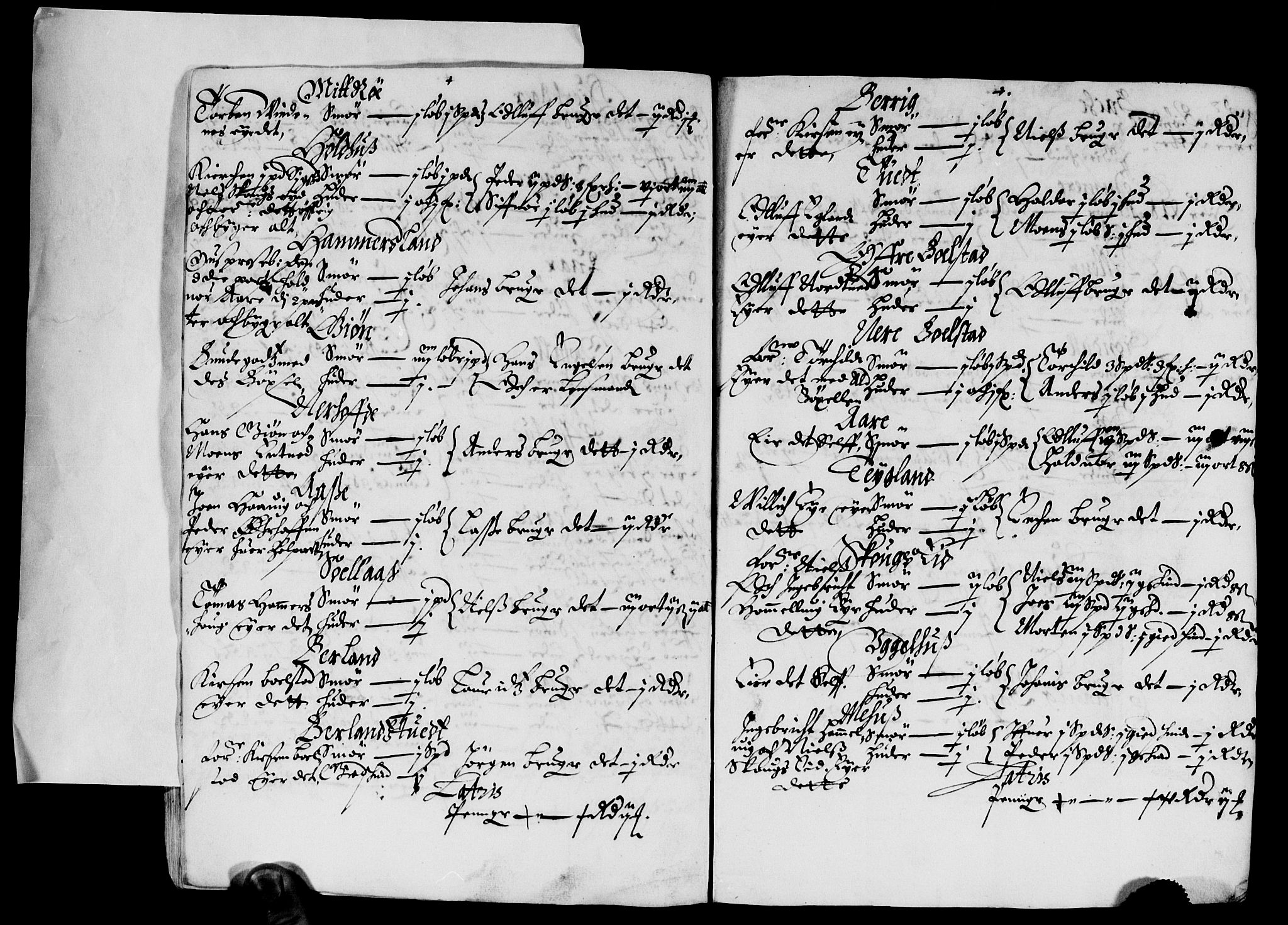 Rentekammeret inntil 1814, Reviderte regnskaper, Lensregnskaper, AV/RA-EA-5023/R/Rb/Rbt/L0123: Bergenhus len, 1652