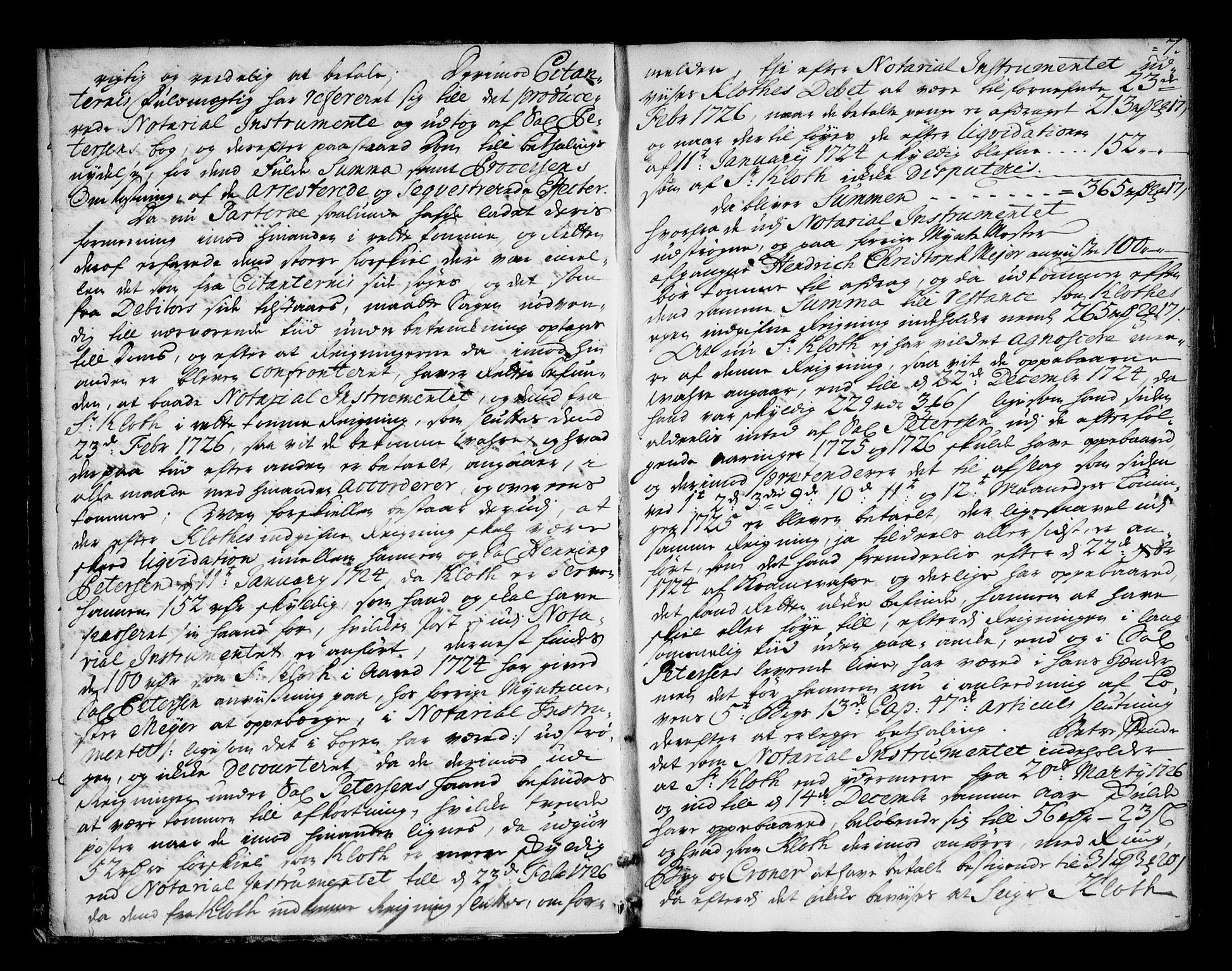Numedal og Sandsvær sorenskriveri, AV/SAKO-A-128/F/Fa/Faa/L0061: Tingbok, 1731, p. 6b-7a