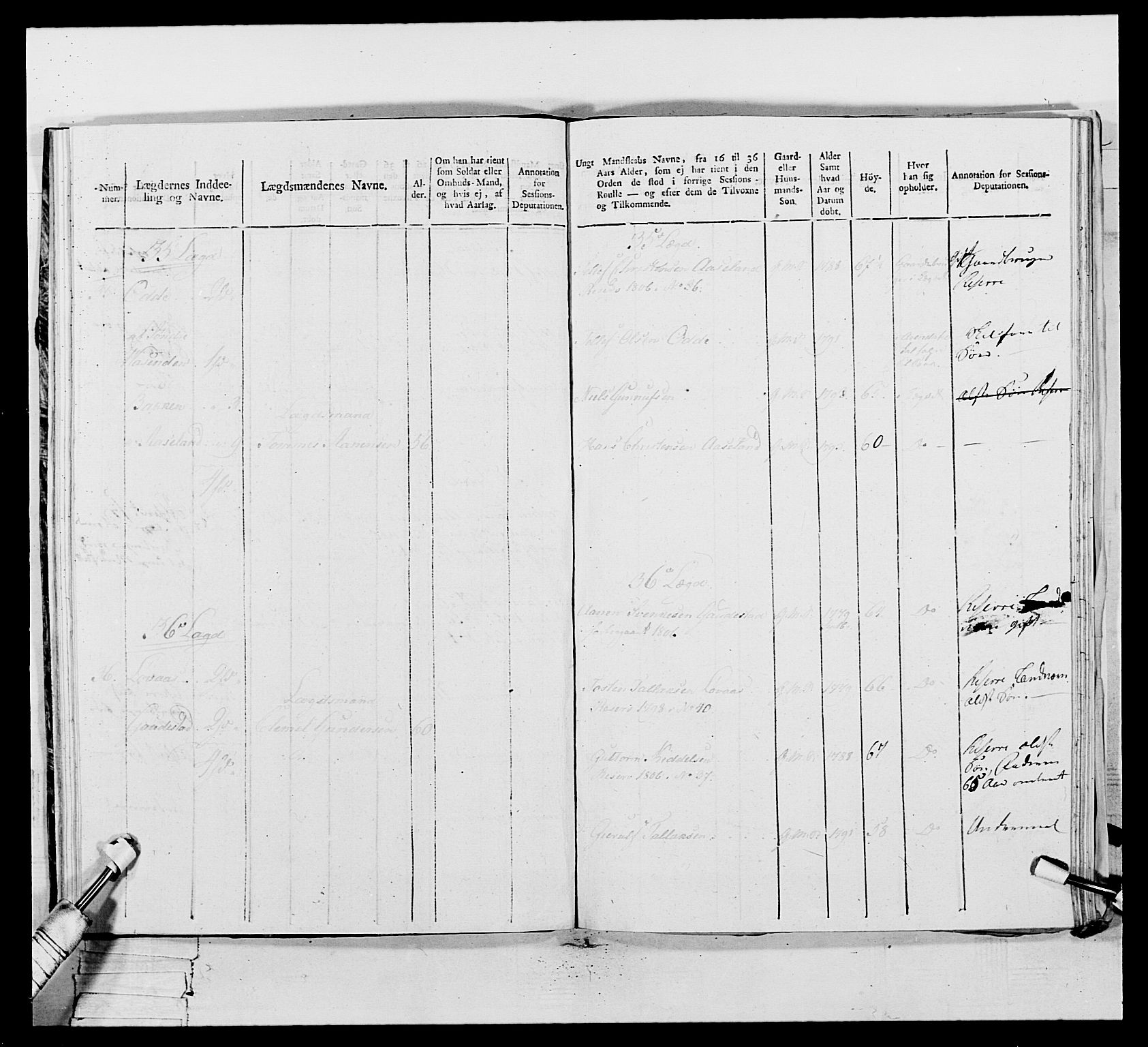 Generalitets- og kommissariatskollegiet, Det kongelige norske kommissariatskollegium, AV/RA-EA-5420/E/Eh/L0111: Vesterlenske nasjonale infanteriregiment, 1810, p. 213