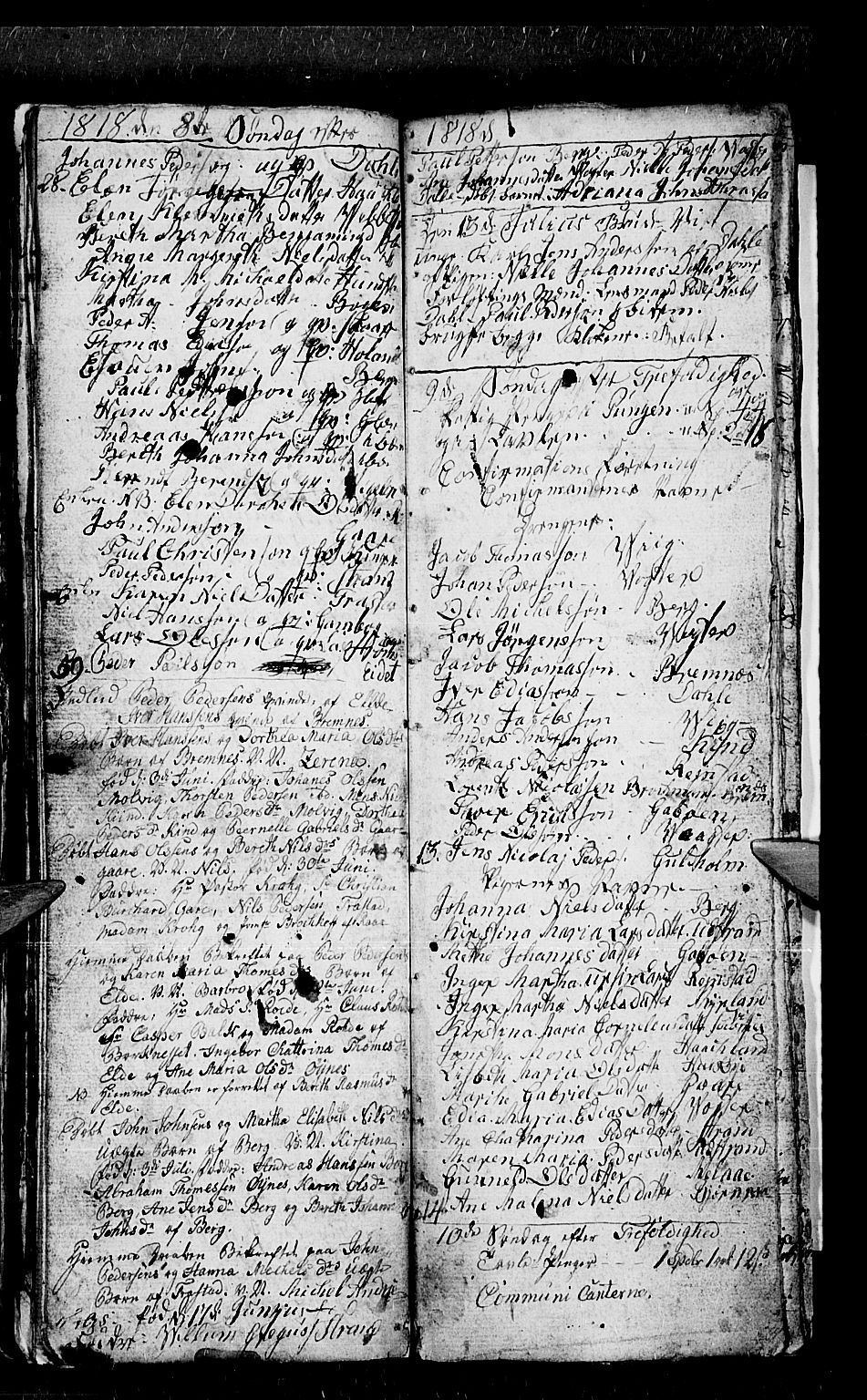 Kvæfjord sokneprestkontor, AV/SATØ-S-1323/G/Ga/Gab/L0001klokker: Parish register (copy) no. 1, 1806-1824