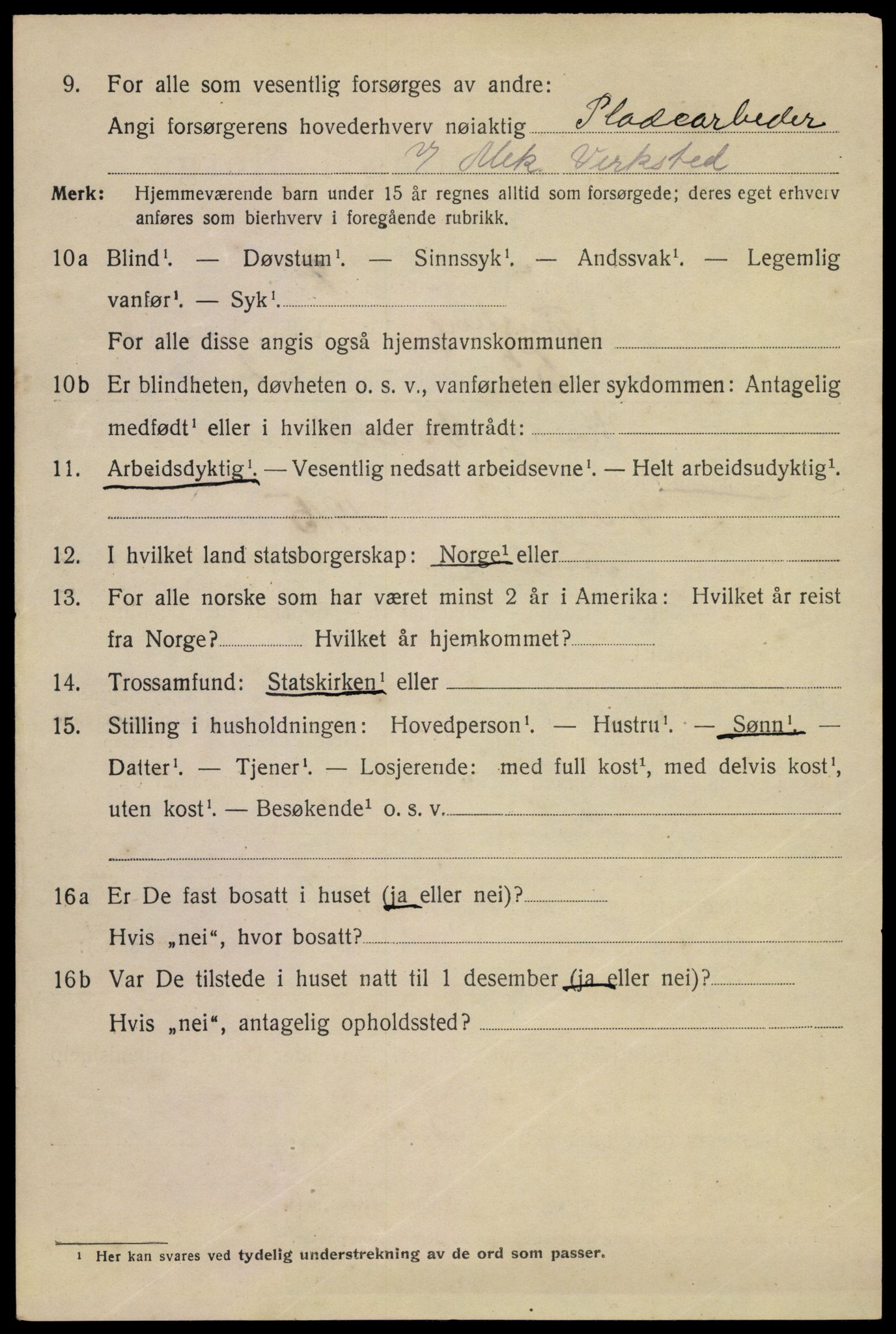 SAKO, 1920 census for Tønsberg, 1920, p. 18212