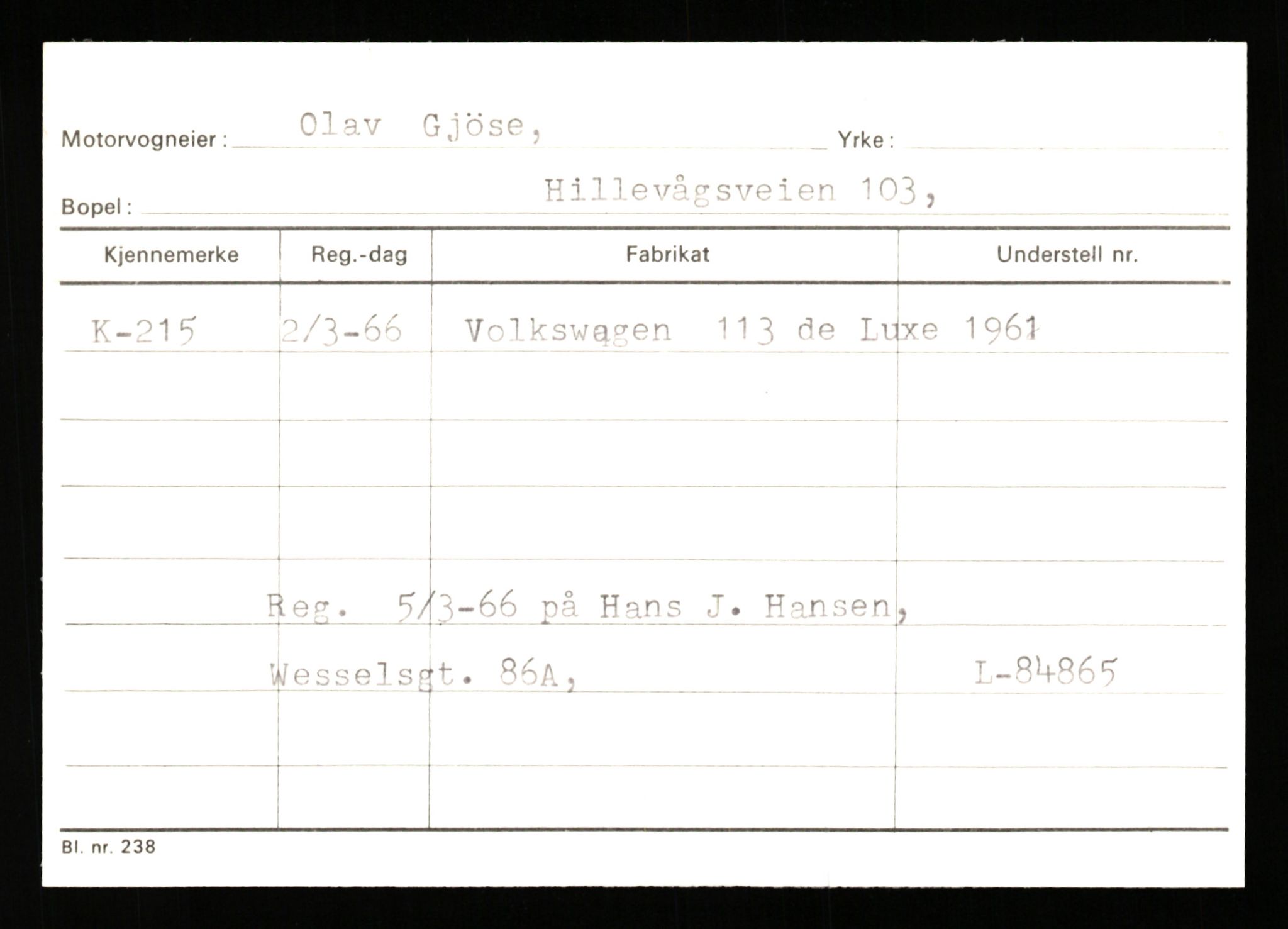 Stavanger trafikkstasjon, AV/SAST-A-101942/0/G/L0001: Registreringsnummer: 0 - 5782, 1930-1971, p. 115