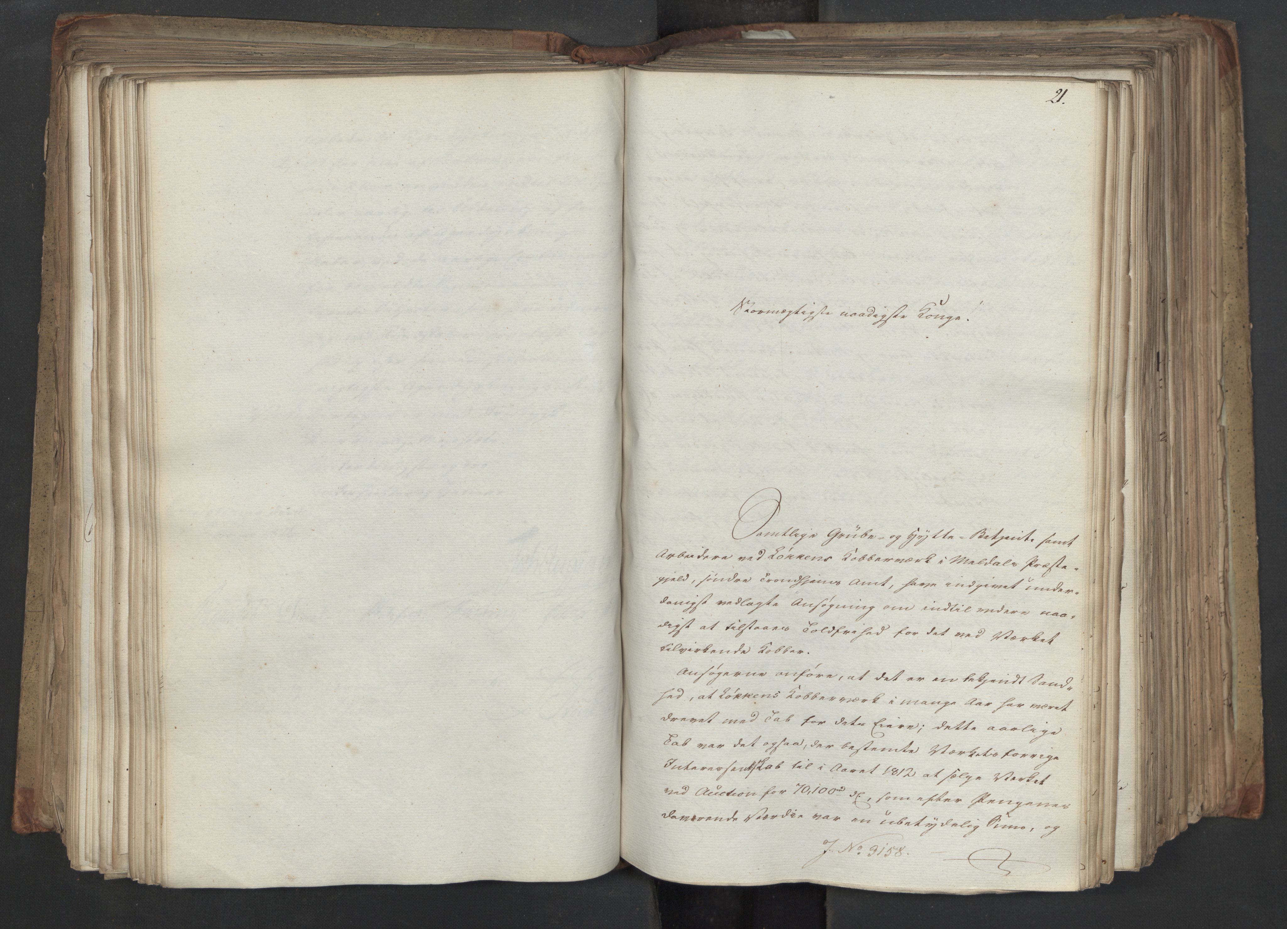 Statsrådsavdelingen i Stockholm, AV/RA-S-1003/D/Da/L0045: Regjeringsinnstillinger nr. 3067-3307, 1826, p. 246