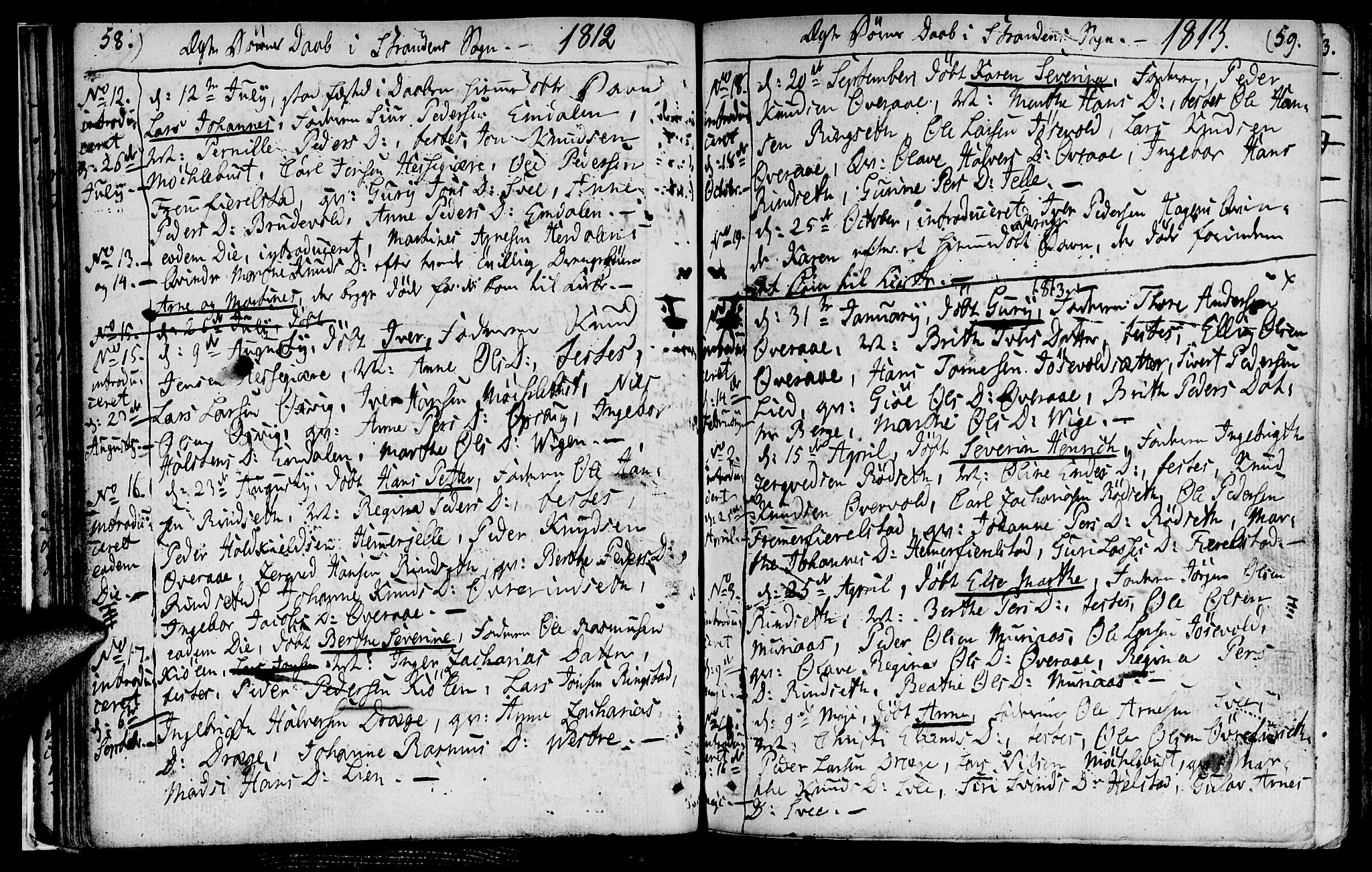 Ministerialprotokoller, klokkerbøker og fødselsregistre - Møre og Romsdal, AV/SAT-A-1454/520/L0272: Parish register (official) no. 520A02, 1802-1827, p. 58-59