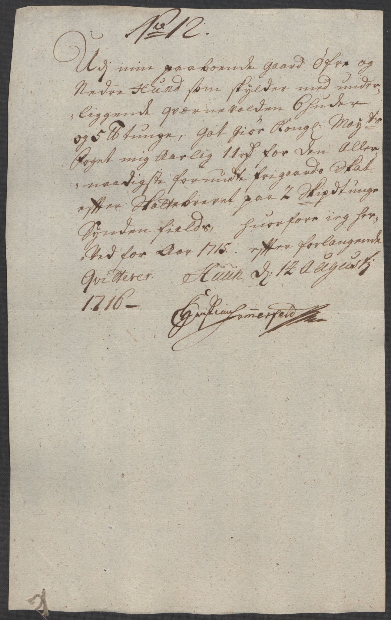 Rentekammeret inntil 1814, Reviderte regnskaper, Fogderegnskap, AV/RA-EA-4092/R18/L1314: Fogderegnskap Hadeland, Toten og Valdres, 1715, p. 371