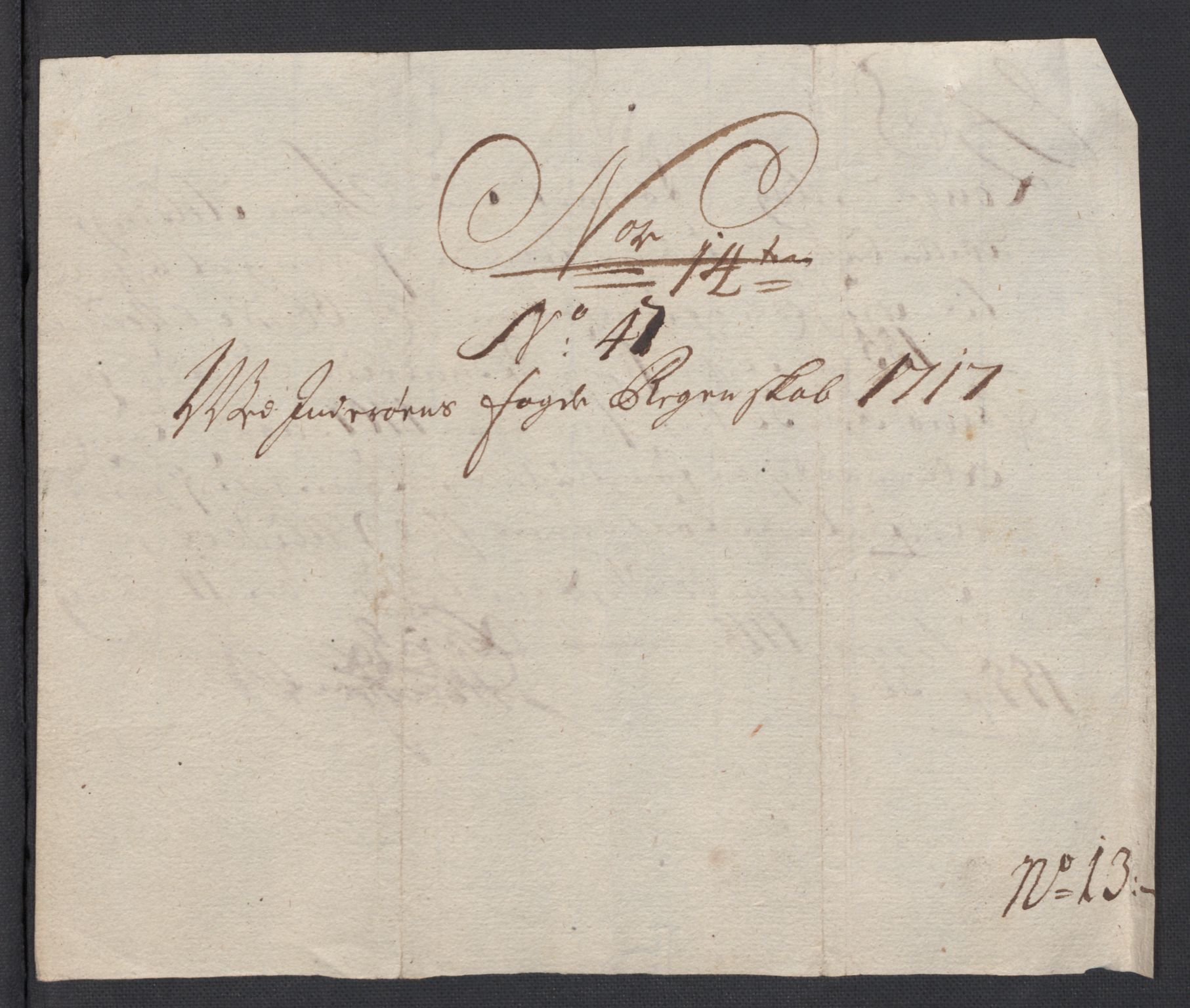 Rentekammeret inntil 1814, Reviderte regnskaper, Fogderegnskap, AV/RA-EA-4092/R63/L4325: Fogderegnskap Inderøy, 1717, p. 338