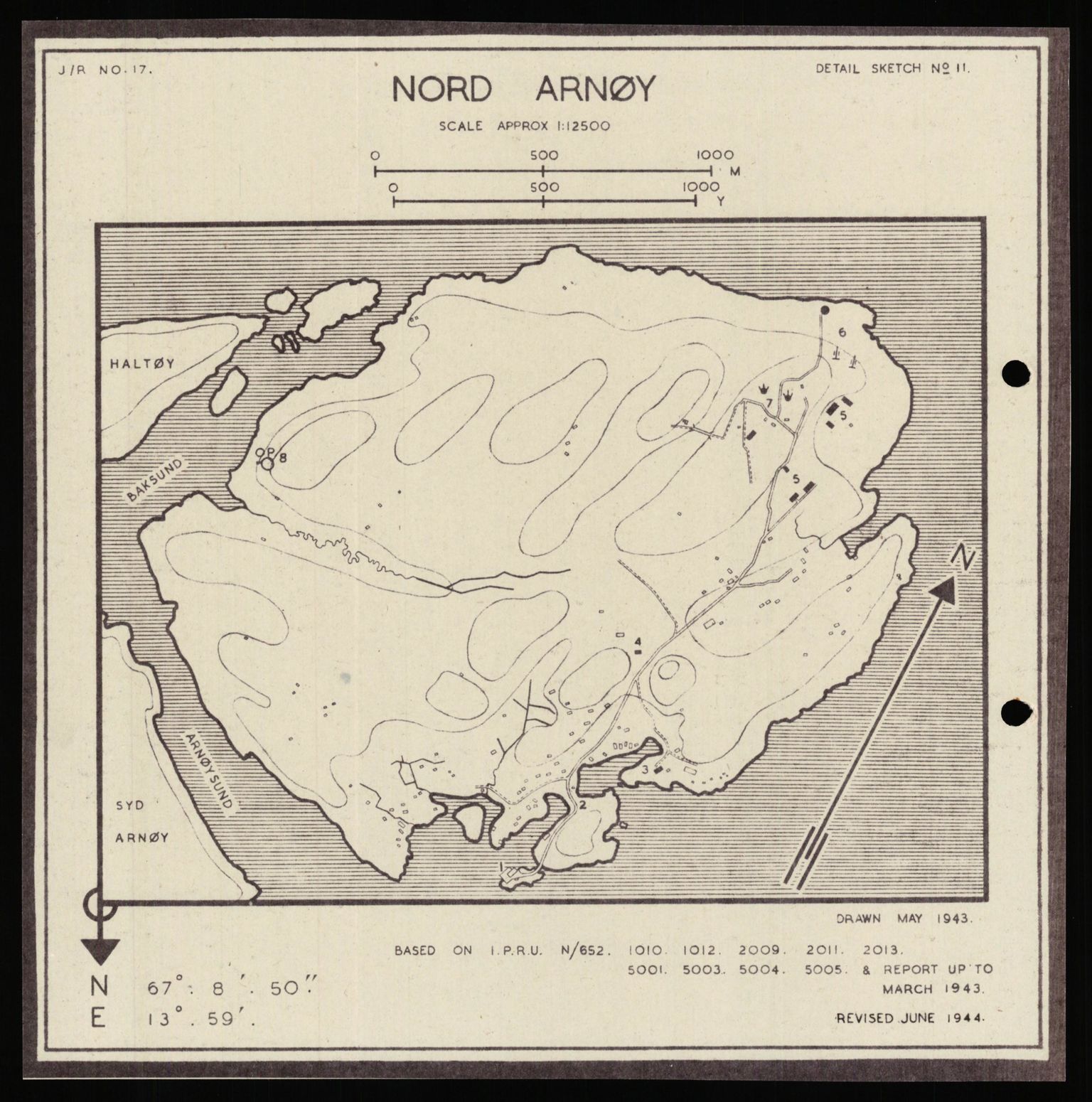 Forsvaret, Forsvarets overkommando II, AV/RA-RAFA-3915/D/Dd/L0012: Nordland II, 1942-1944, p. 113