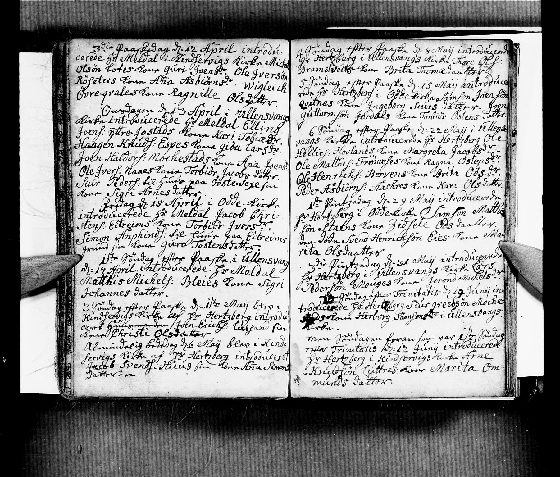 Ullensvang sokneprestembete, SAB/A-78701/H/Haa: Parish register (official) no. A 4 /1, 1732-1758