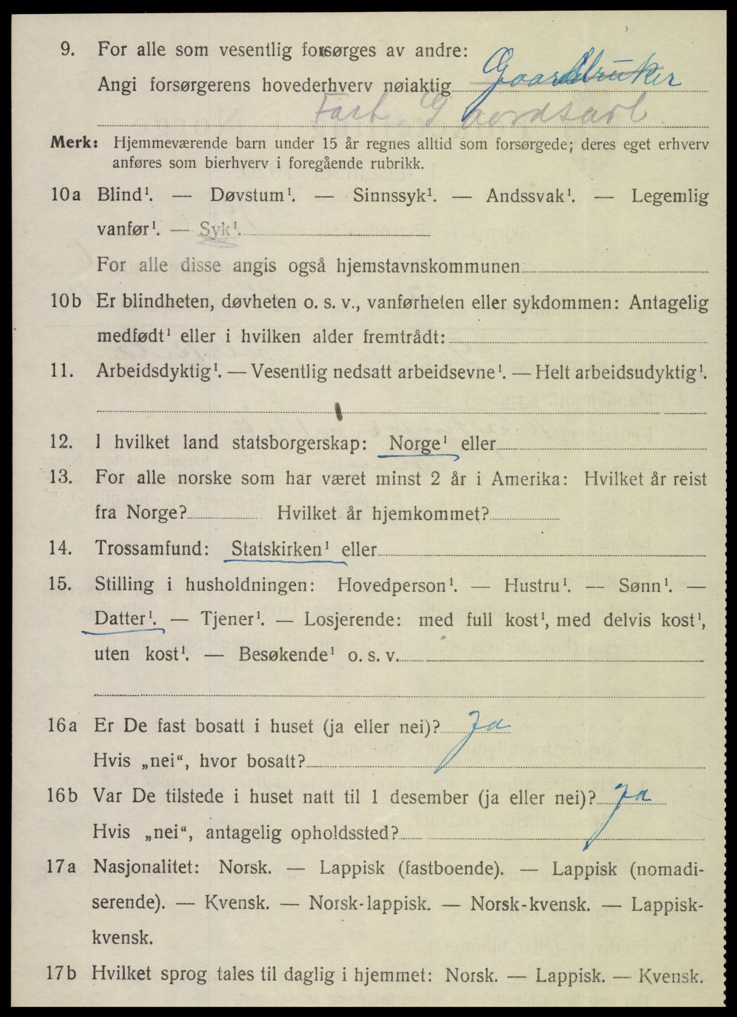 SAT, 1920 census for Herøy, 1920, p. 4509