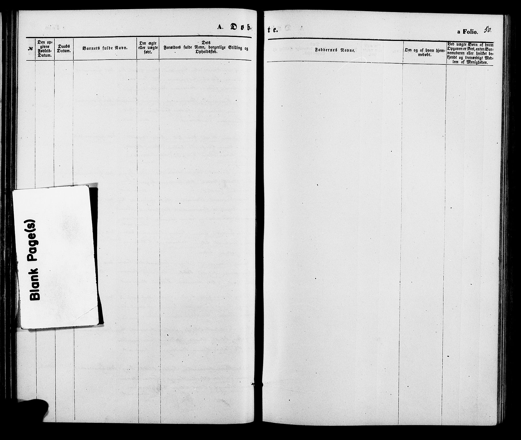 Hægebostad sokneprestkontor, AV/SAK-1111-0024/F/Fa/Fab/L0003: Parish register (official) no. A 3, 1872-1886, p. 50